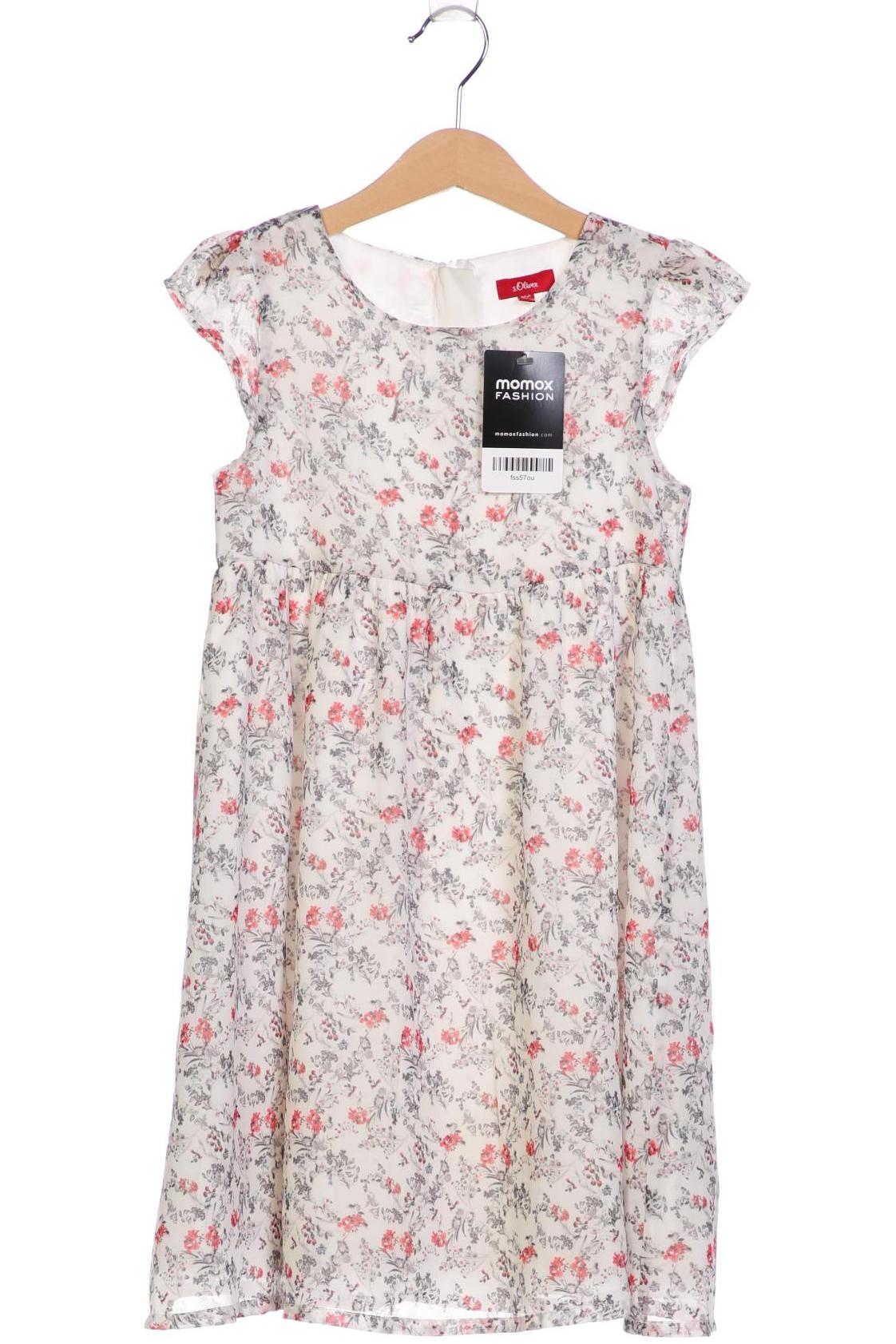 

s.Oliver Damen Kleid, weiß, Gr. 122