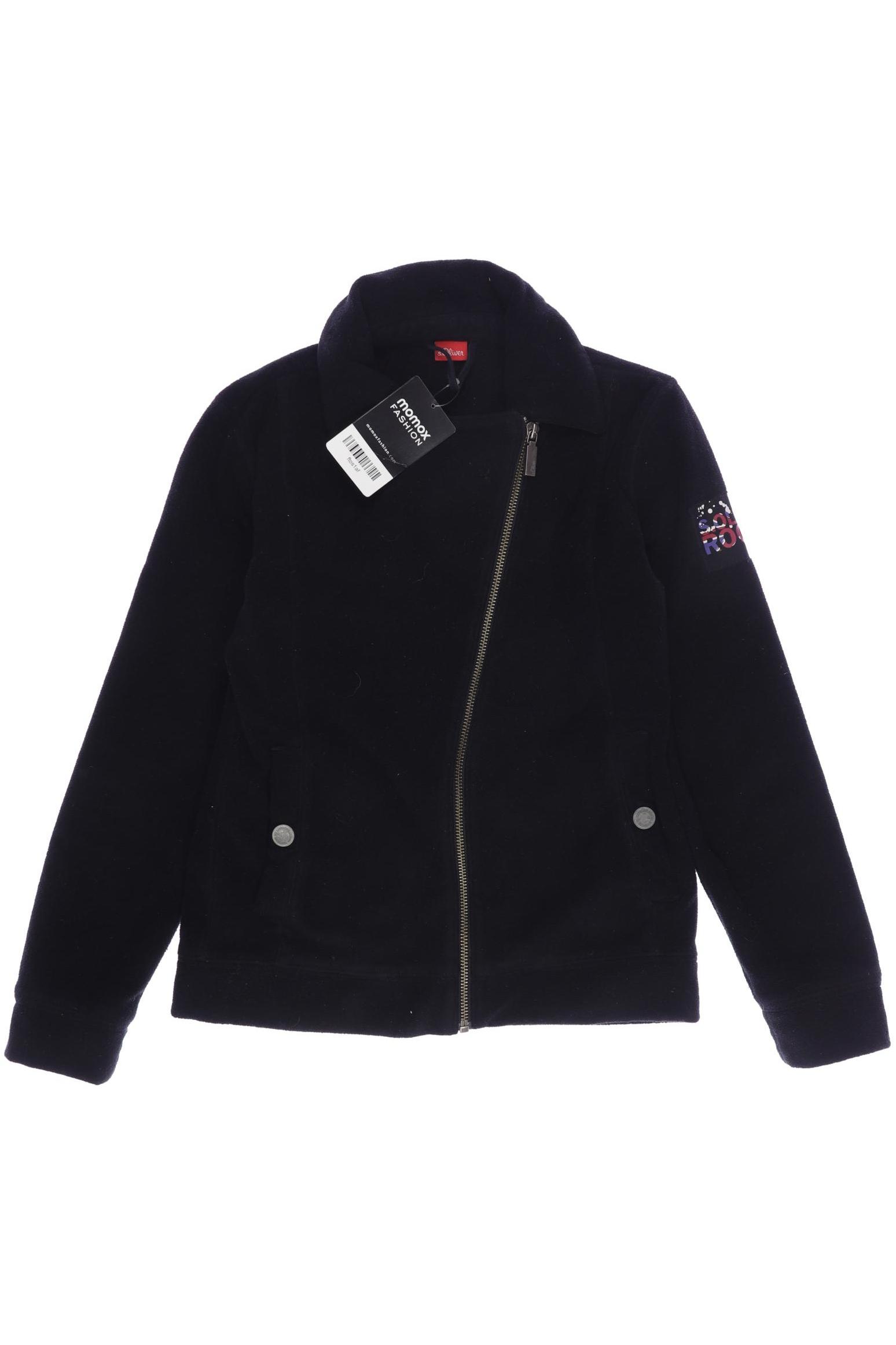 

s.Oliver Damen Jacke, schwarz, Gr. 152