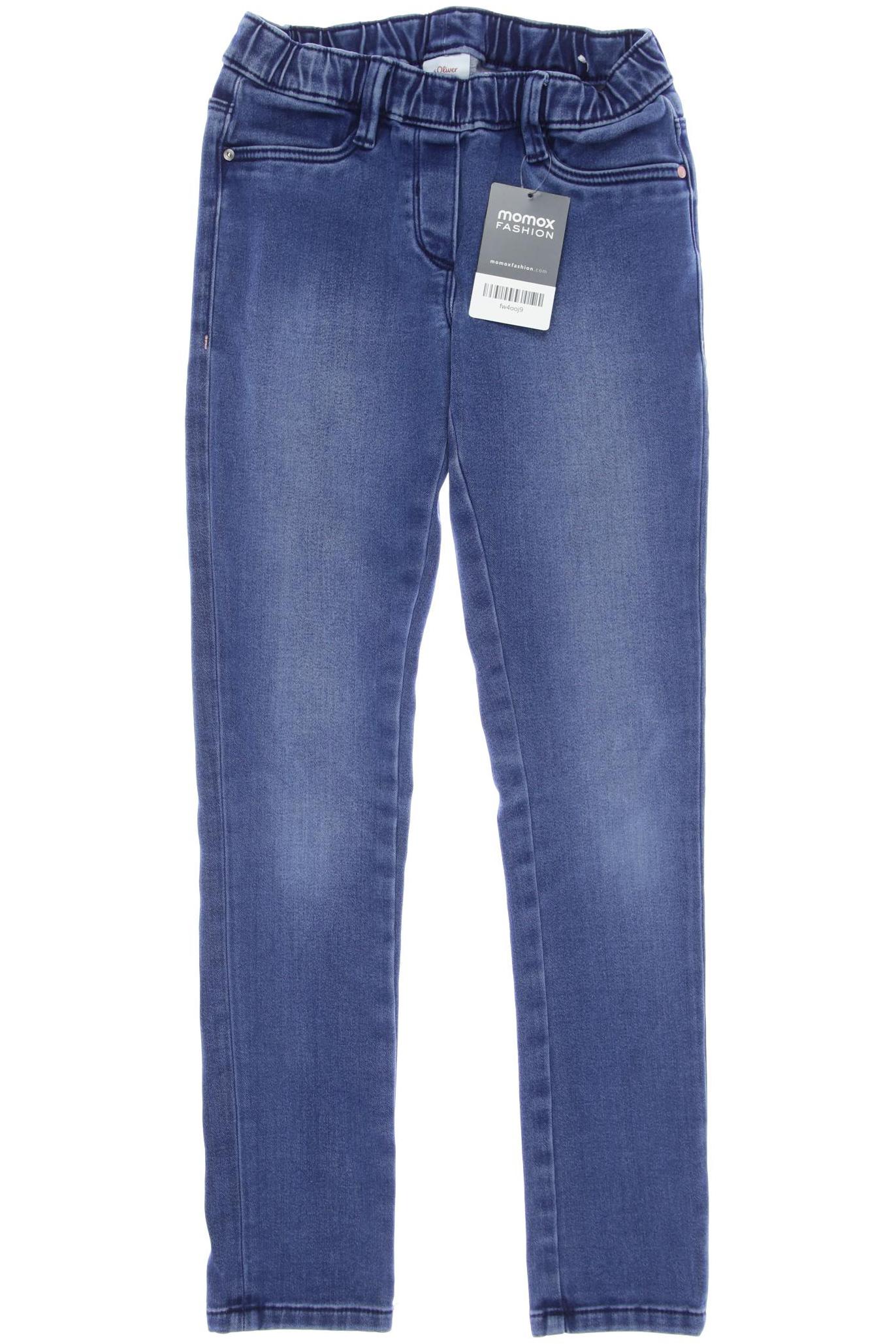 

s.Oliver Damen Jeans, blau, Gr. 140