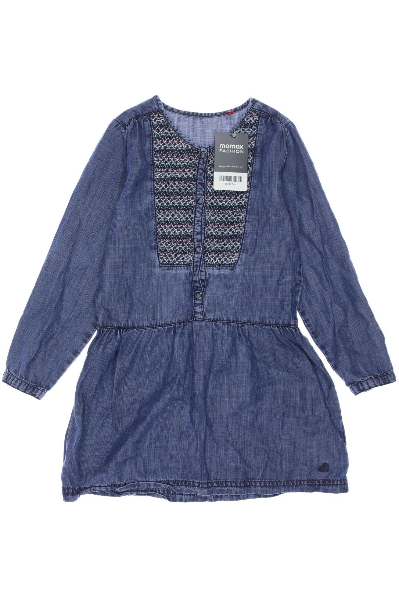 

s.Oliver Mädchen Kleid, blau, Gr. 116