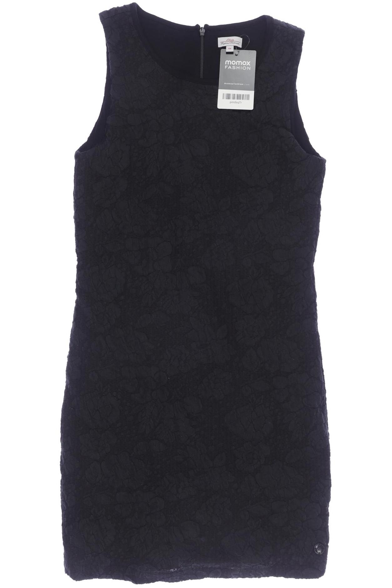 

s.Oliver Mädchen Kleid, schwarz, Gr. 158