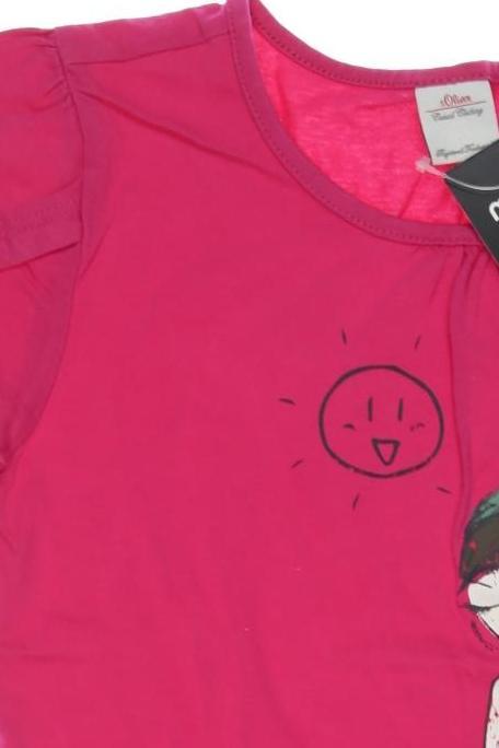 Thumbnail - s.Oliver Mädchen T-Shirt, pink, Gr. 128
