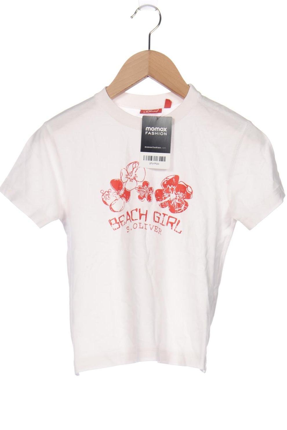 

s.Oliver Mädchen T-Shirt, weiß