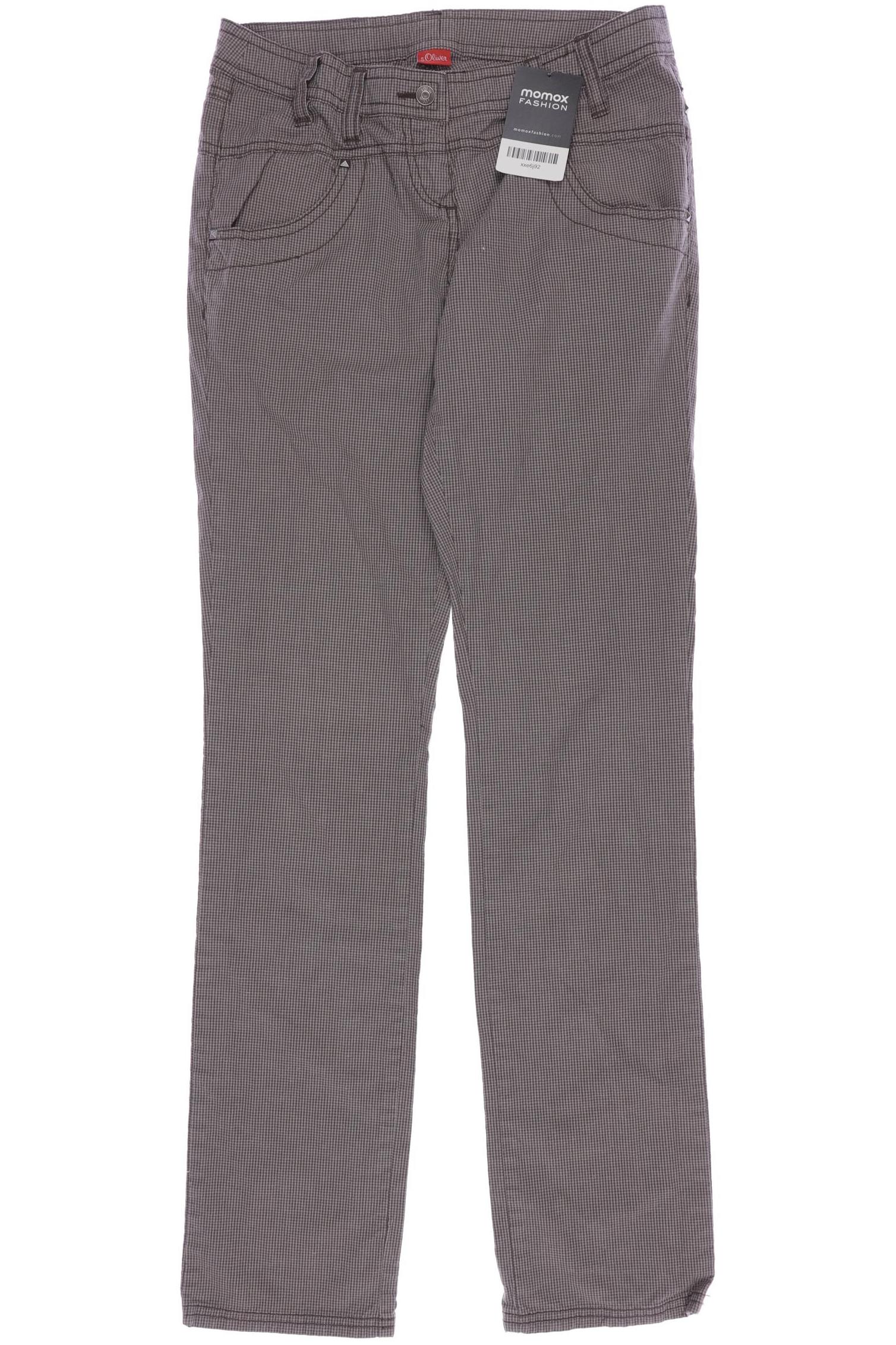 

s.Oliver Damen Stoffhose, braun, Gr. 164
