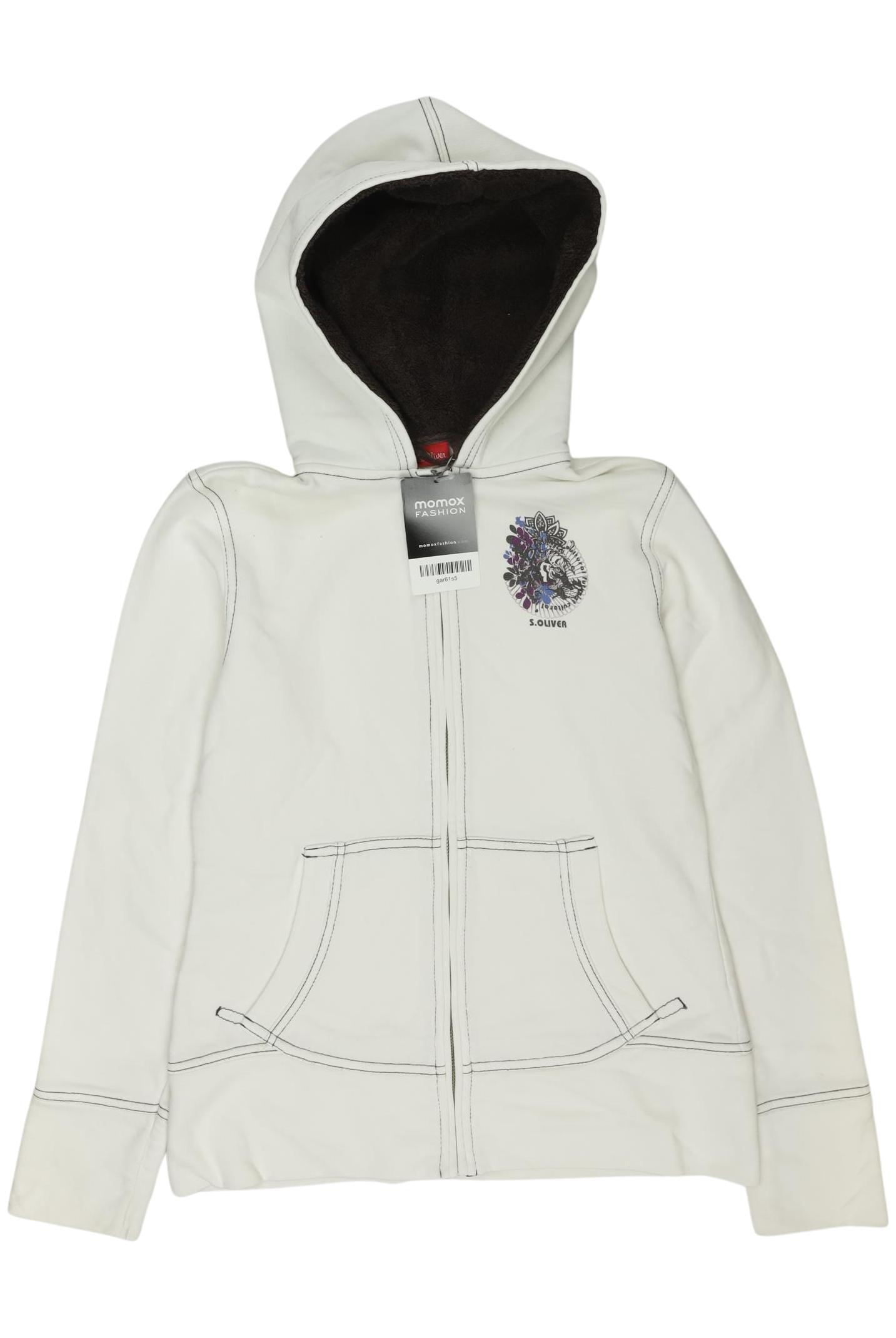 

s.Oliver Mädchen Hoodies & Sweater, weiß, Gr. 164