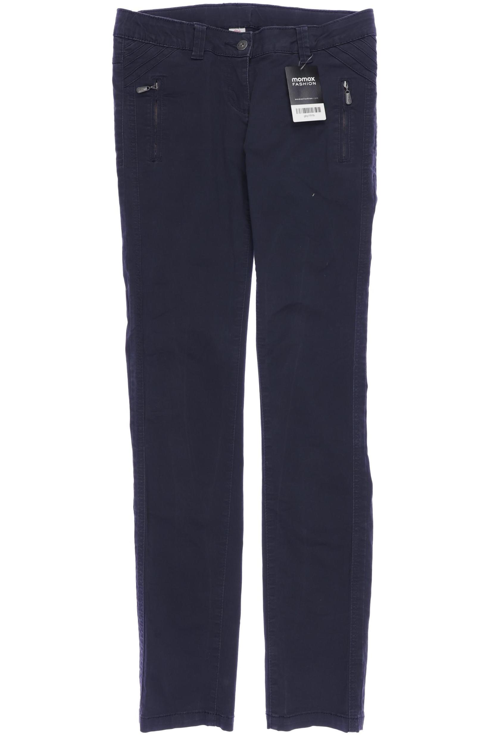 

s.Oliver Damen Stoffhose, marineblau, Gr. 170