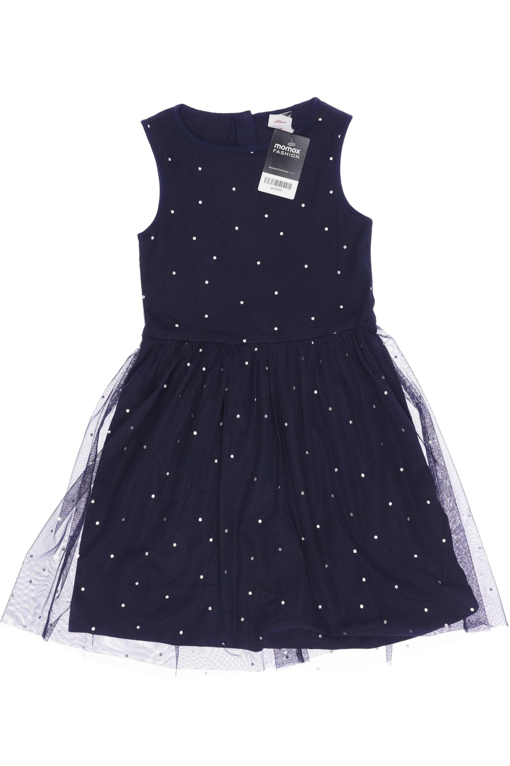 

s.Oliver Damen Kleid, marineblau, Gr. 140