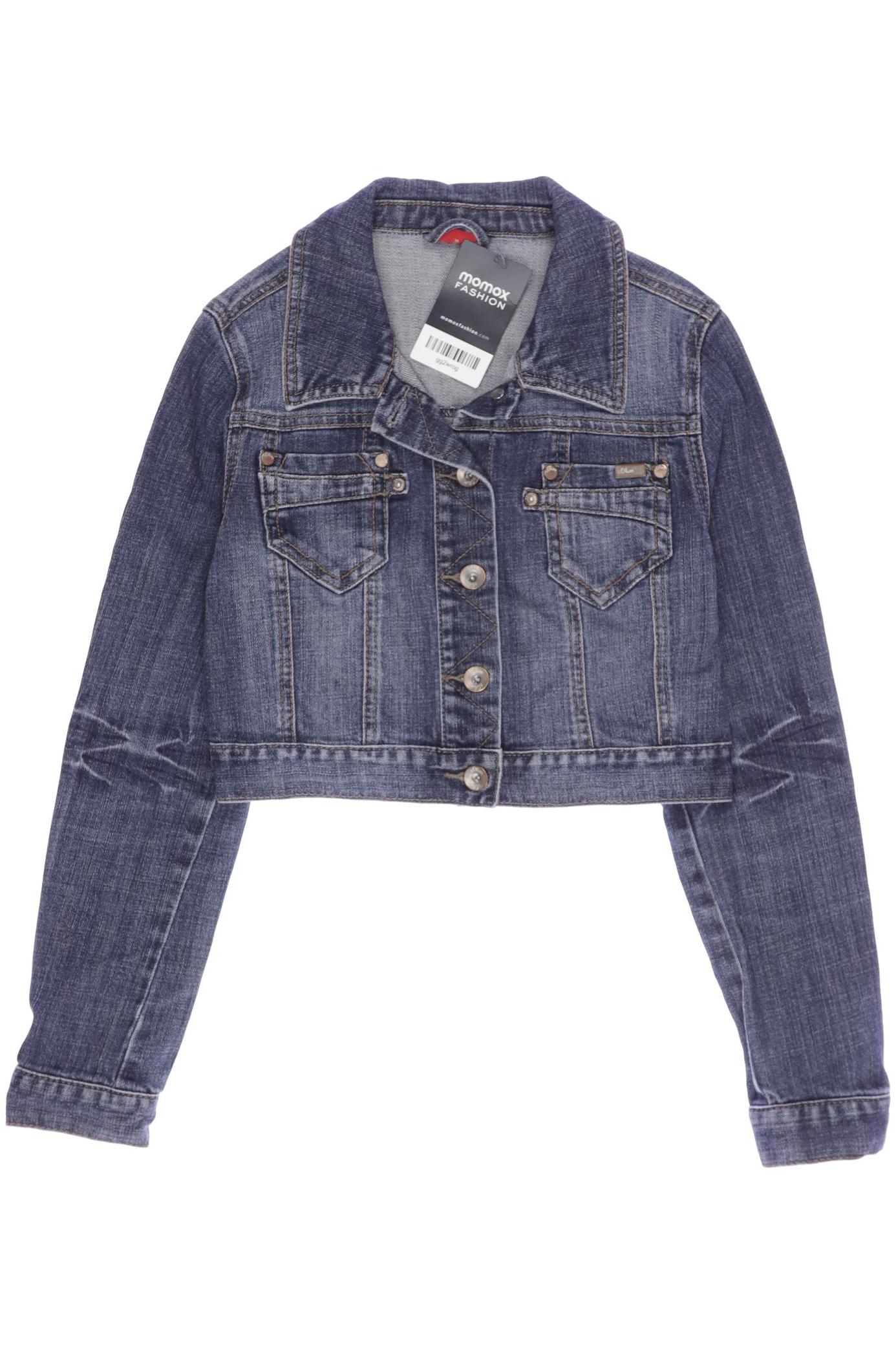 

s.Oliver Damen Jacke, blau, Gr. 146