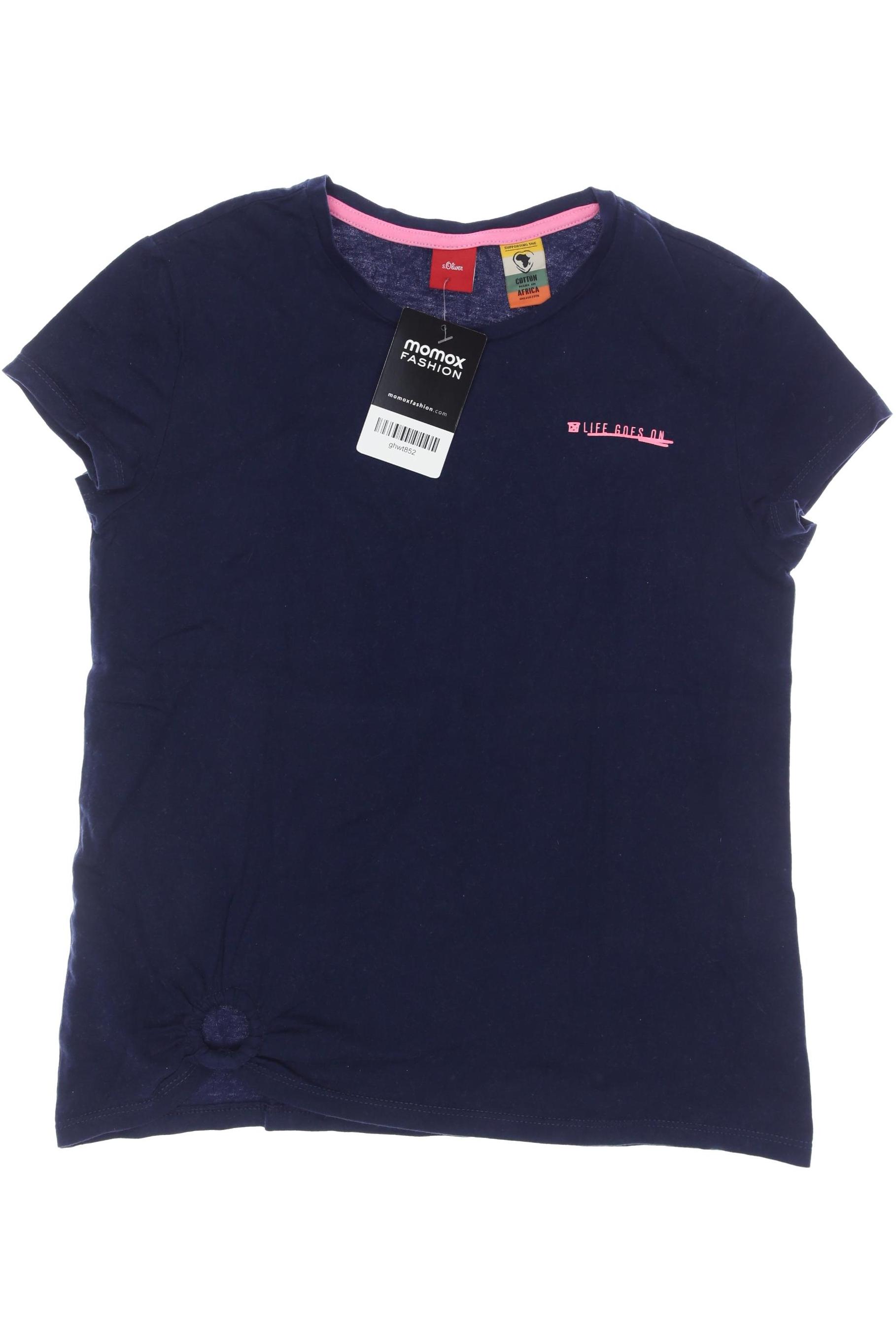 

s.Oliver Damen T-Shirt, marineblau, Gr. 152