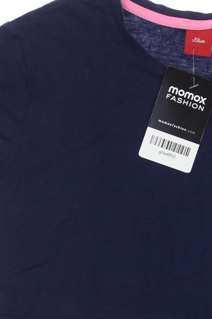 Thumbnail - s.Oliver Mädchen T-Shirt, marineblau, Gr. 152