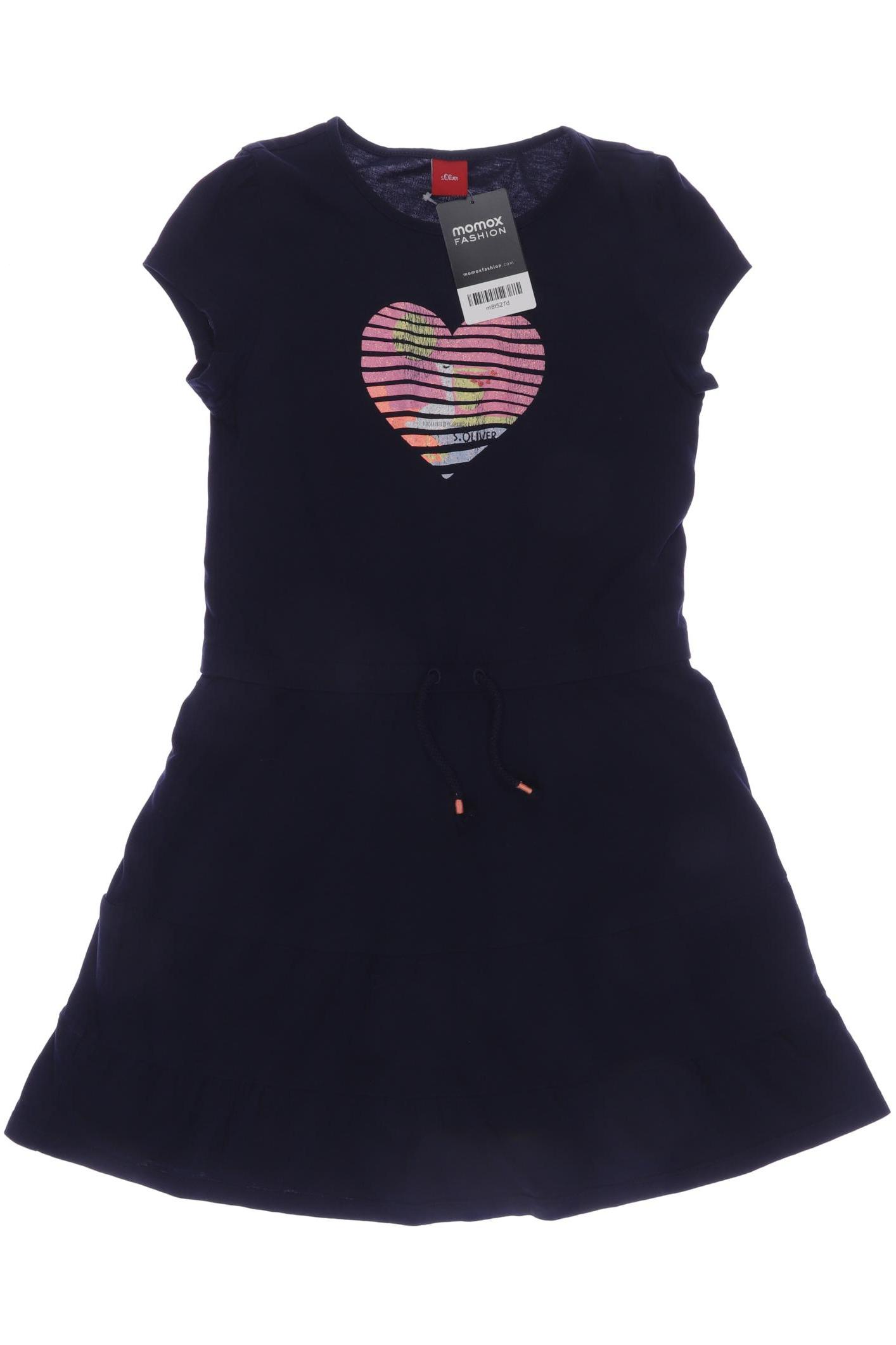 

s.Oliver Mädchen Kleid, marineblau