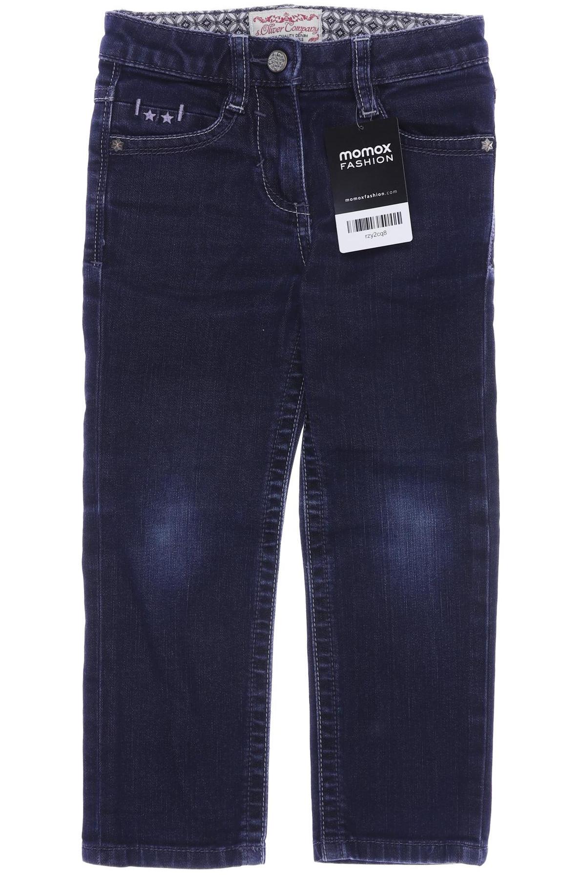 

s.Oliver Damen Jeans, marineblau, Gr. 98