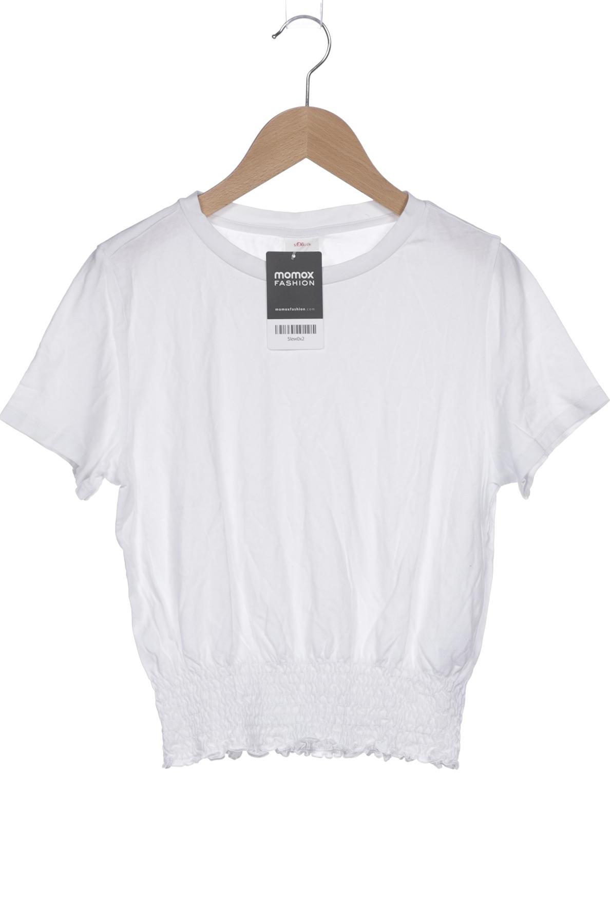 

s.Oliver Damen T-Shirt, weiß, Gr. 152