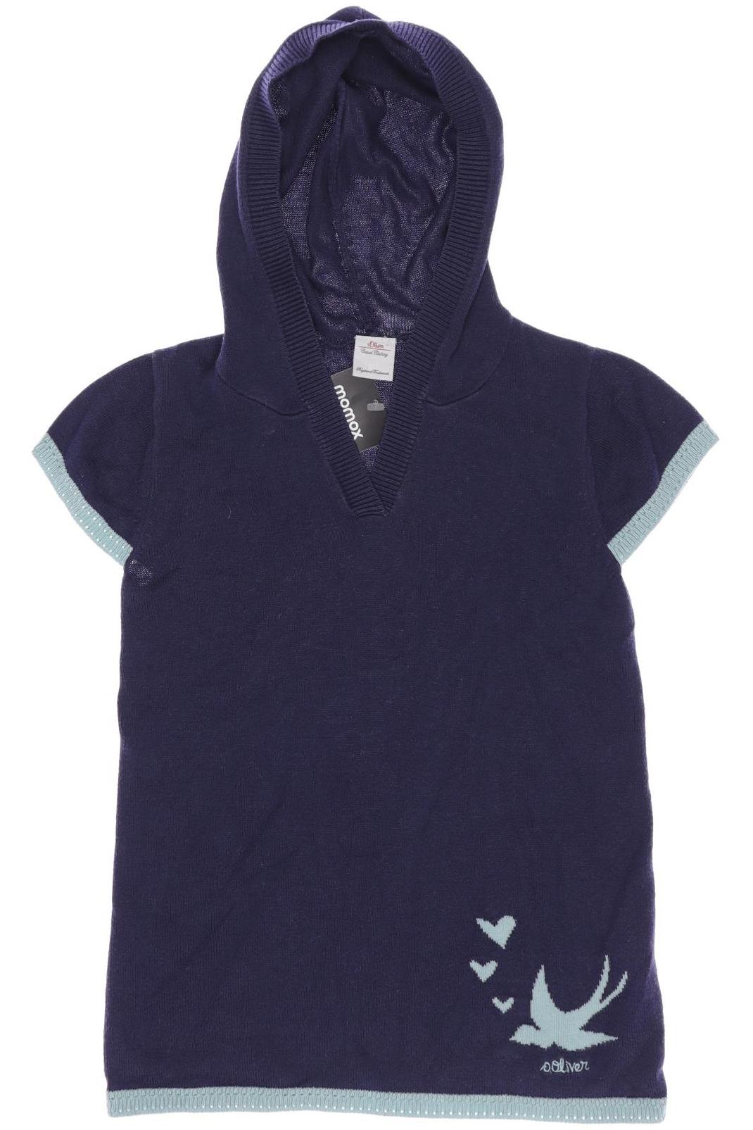

s.Oliver Damen Pullover, marineblau, Gr. 116