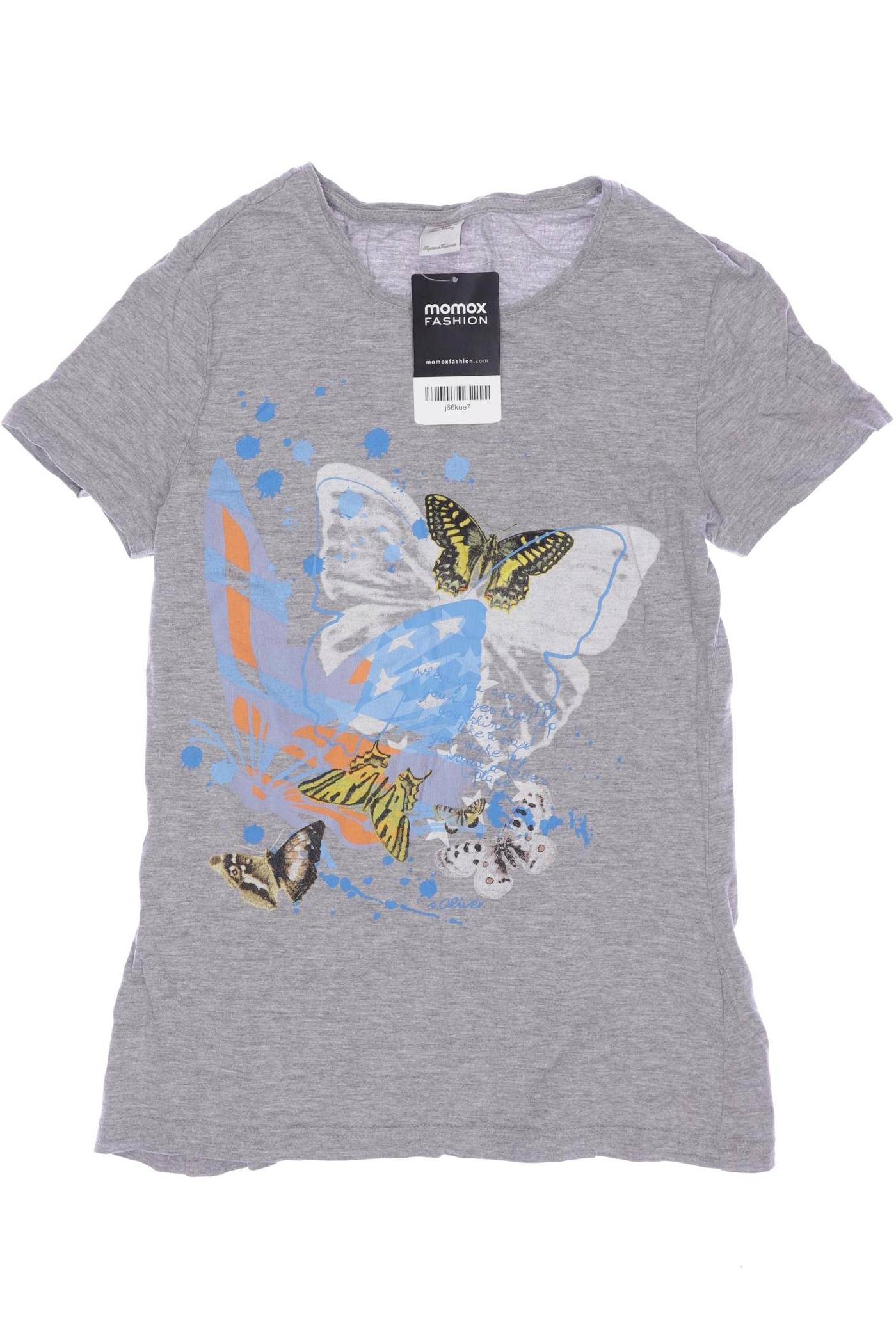 

s.Oliver Mädchen T-Shirt, grau, Gr. 164