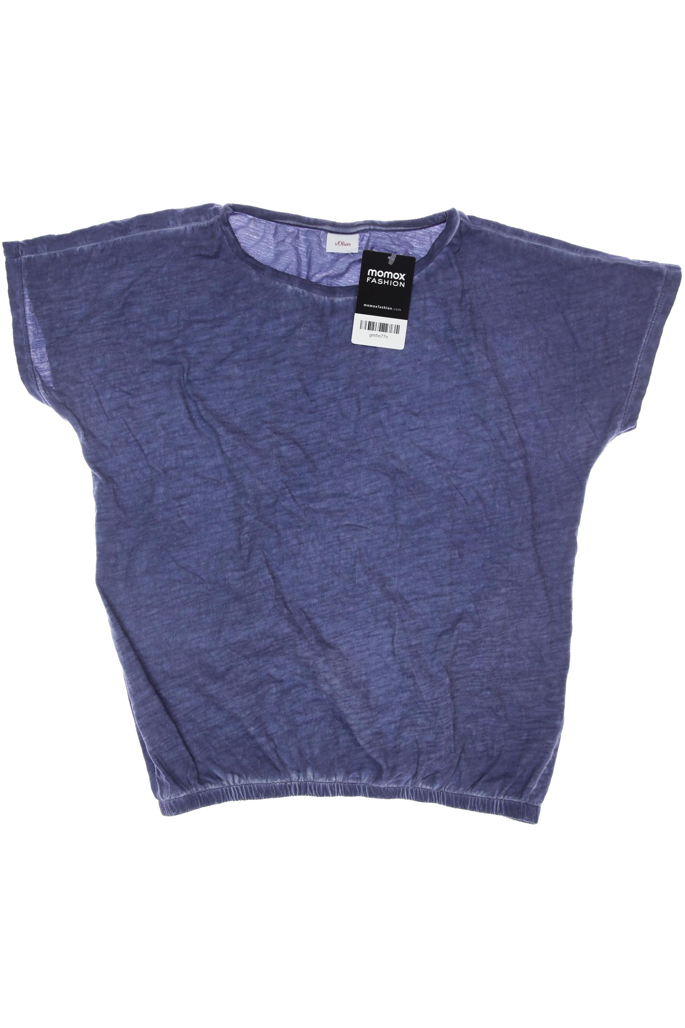 

s.Oliver Damen T-Shirt, blau, Gr. 176
