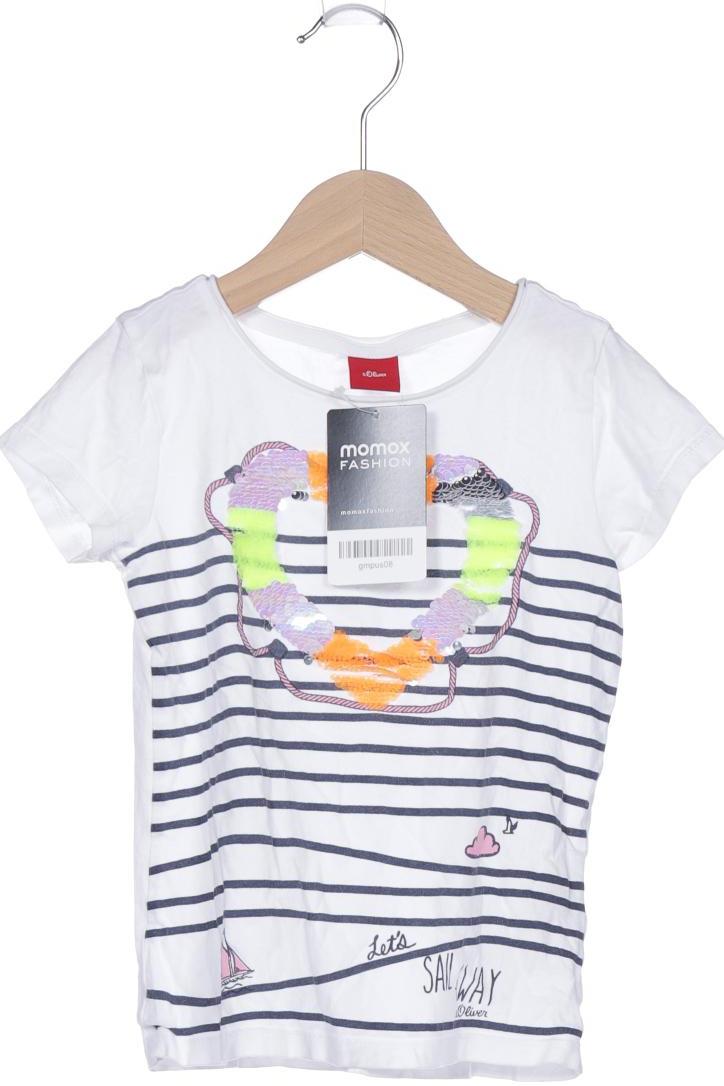 

s.Oliver Damen T-Shirt, weiß, Gr. 104