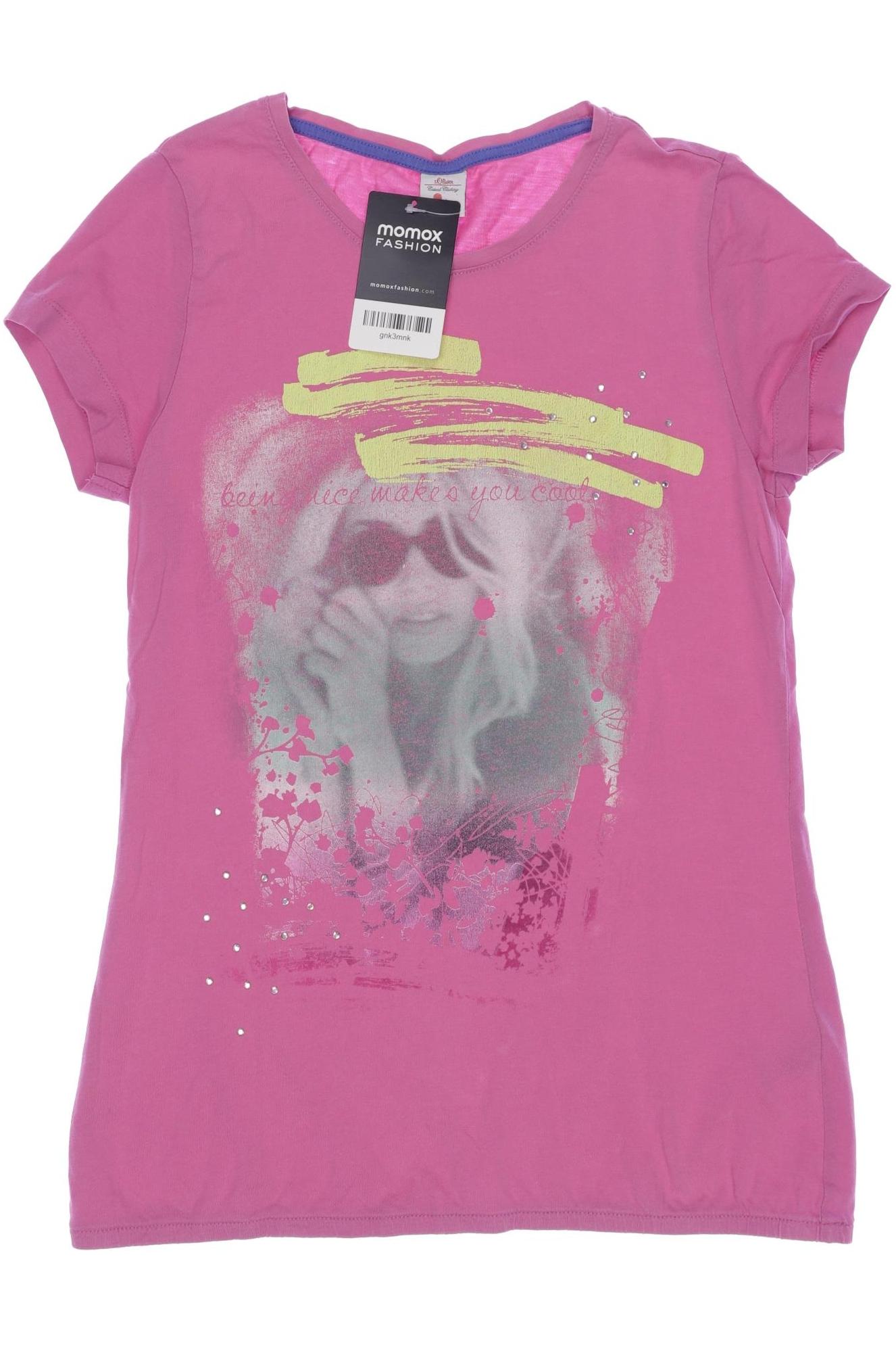 

s.Oliver Damen T-Shirt, pink, Gr. 164
