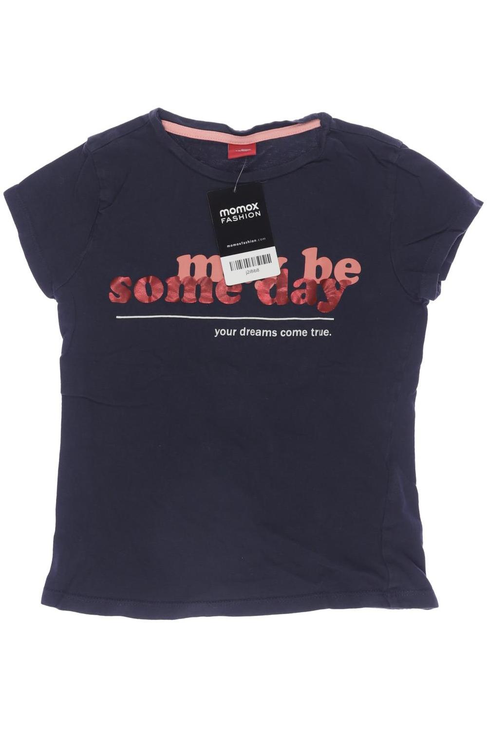 

s.Oliver Damen T-Shirt, marineblau, Gr. 140