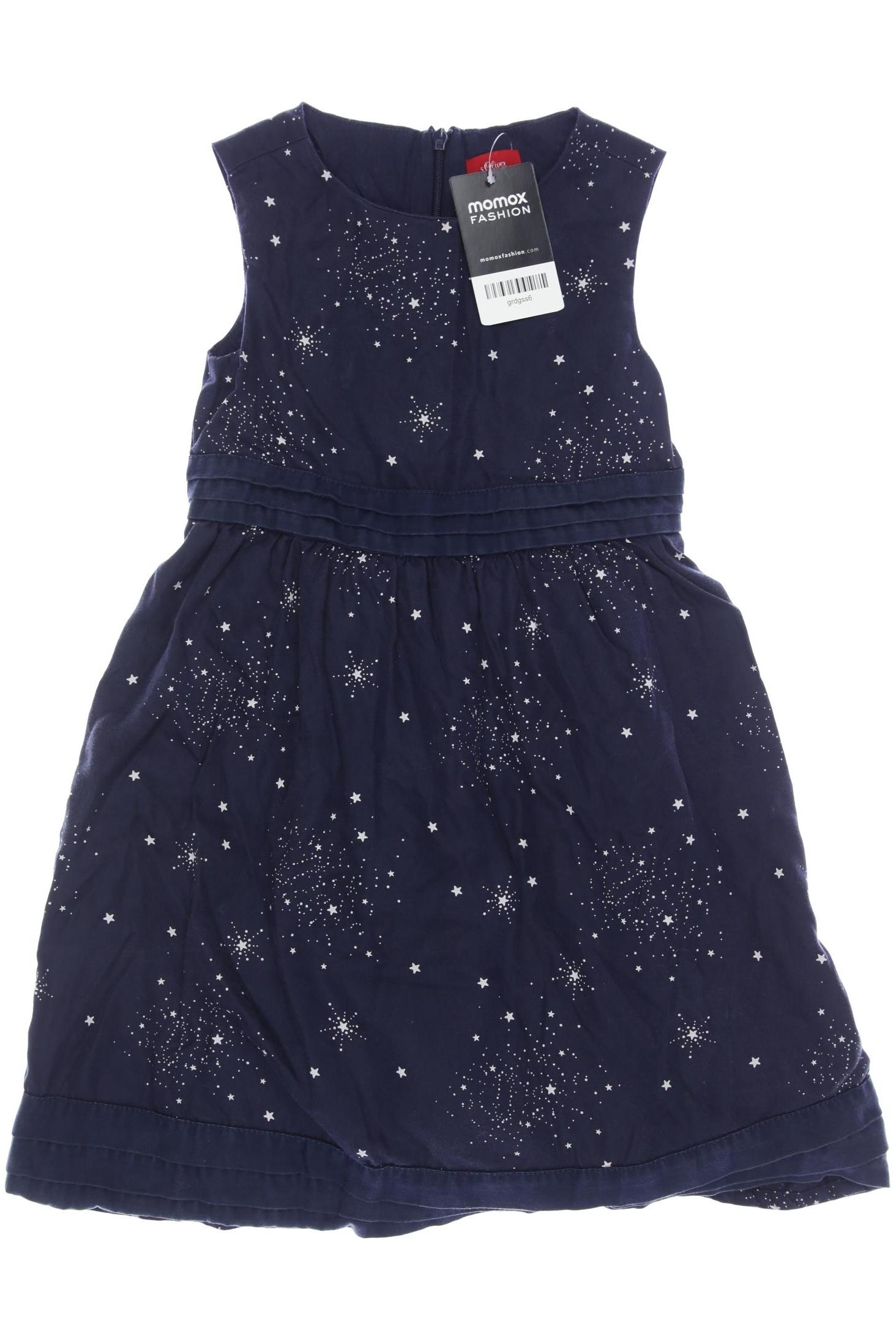 

s.Oliver Damen Kleid, marineblau, Gr. 122