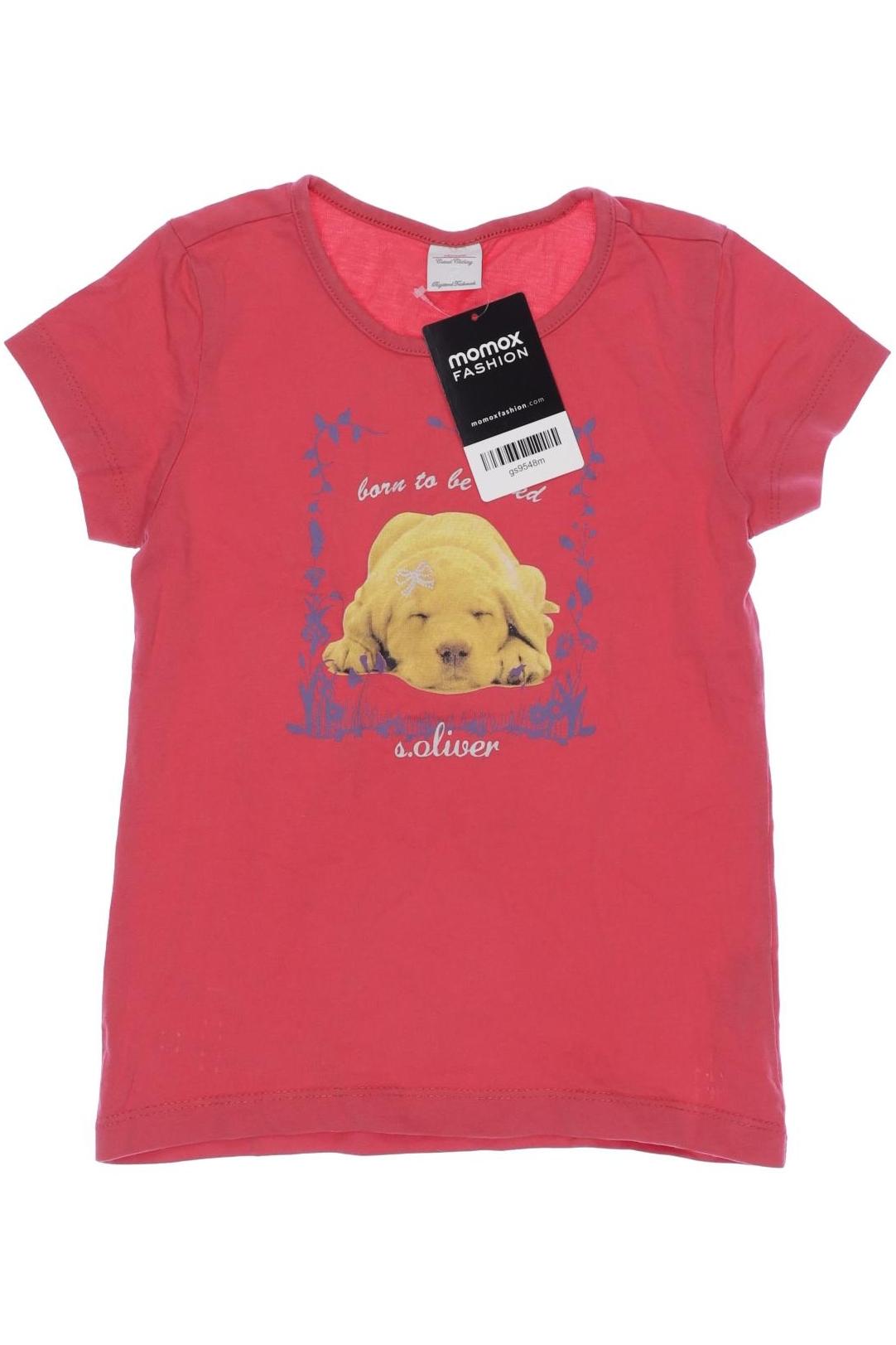 

s.Oliver Damen T-Shirt, pink, Gr. 116