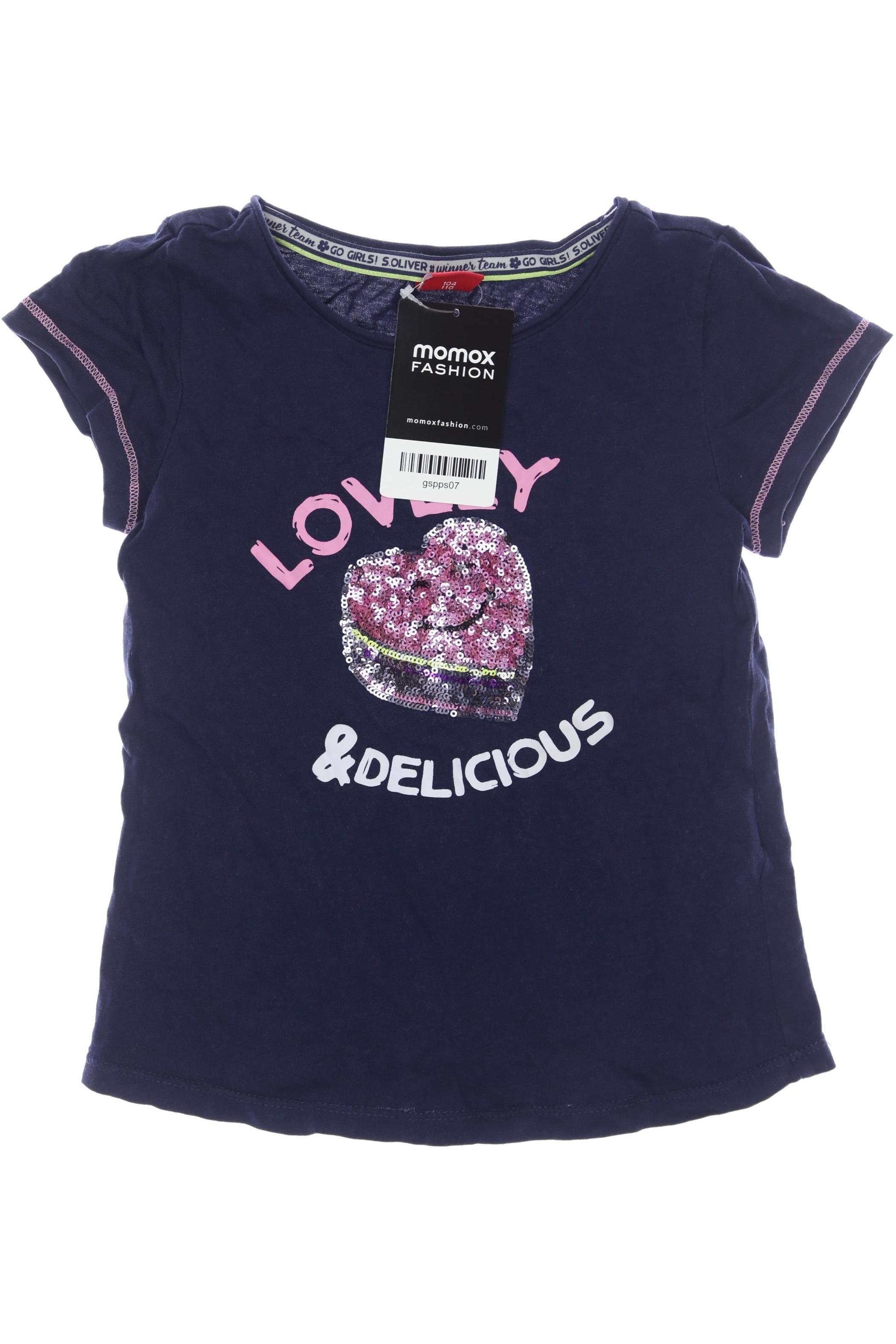 

s.Oliver Damen T-Shirt, marineblau, Gr. 104