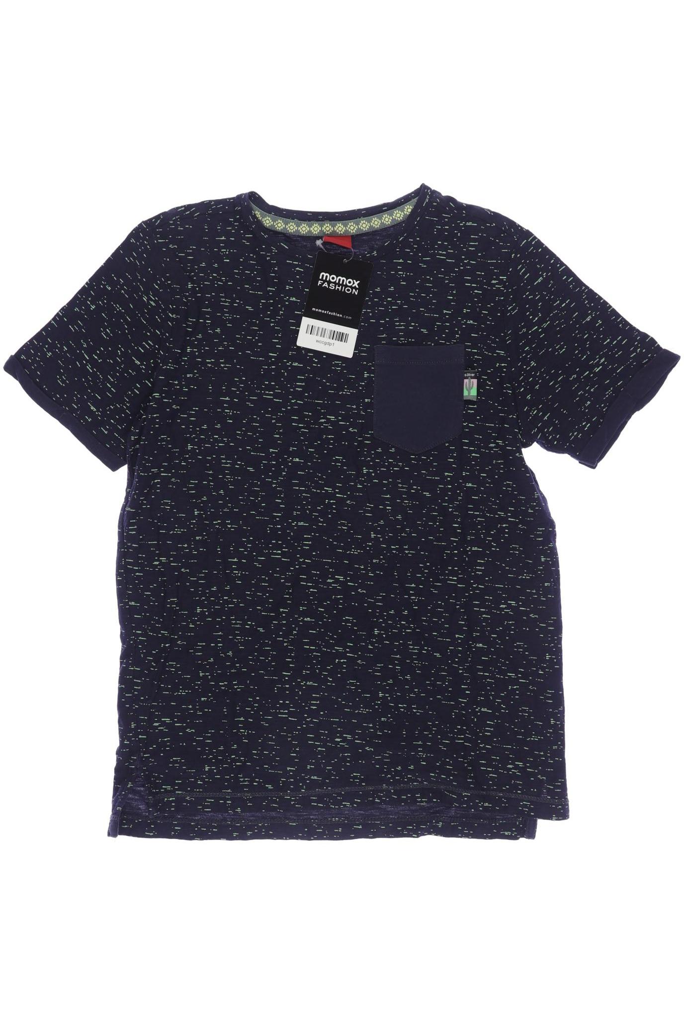 

s.Oliver Damen T-Shirt, marineblau, Gr. 140