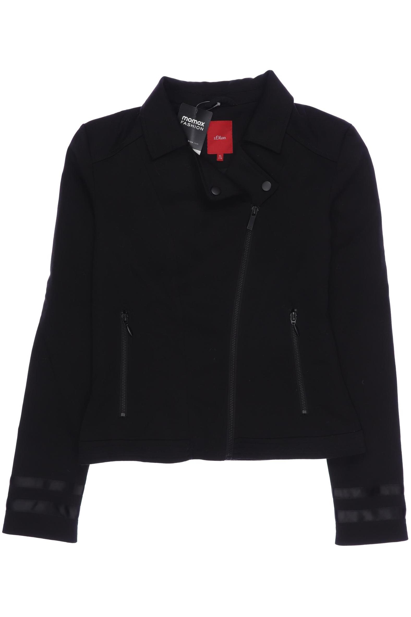 

s.Oliver Mädchen Jacke, schwarz