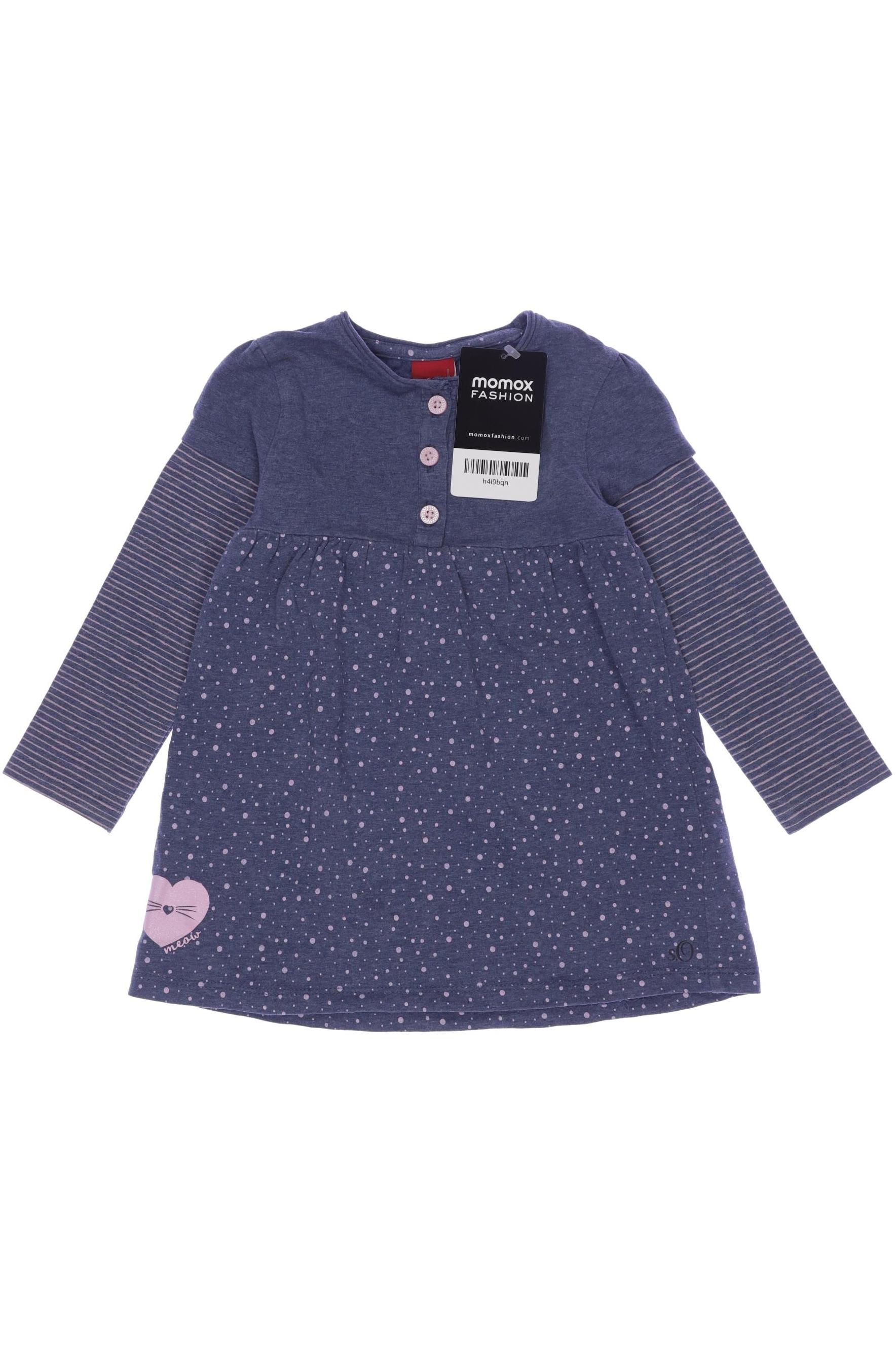 

s.Oliver Damen Kleid, blau, Gr. 80