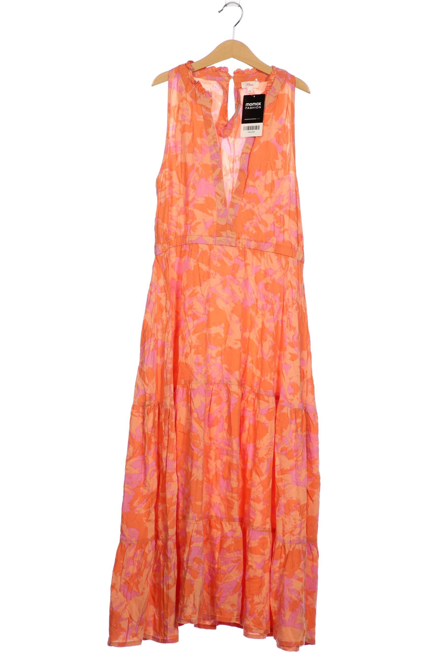 

s.Oliver Damen Kleid, orange, Gr. 164