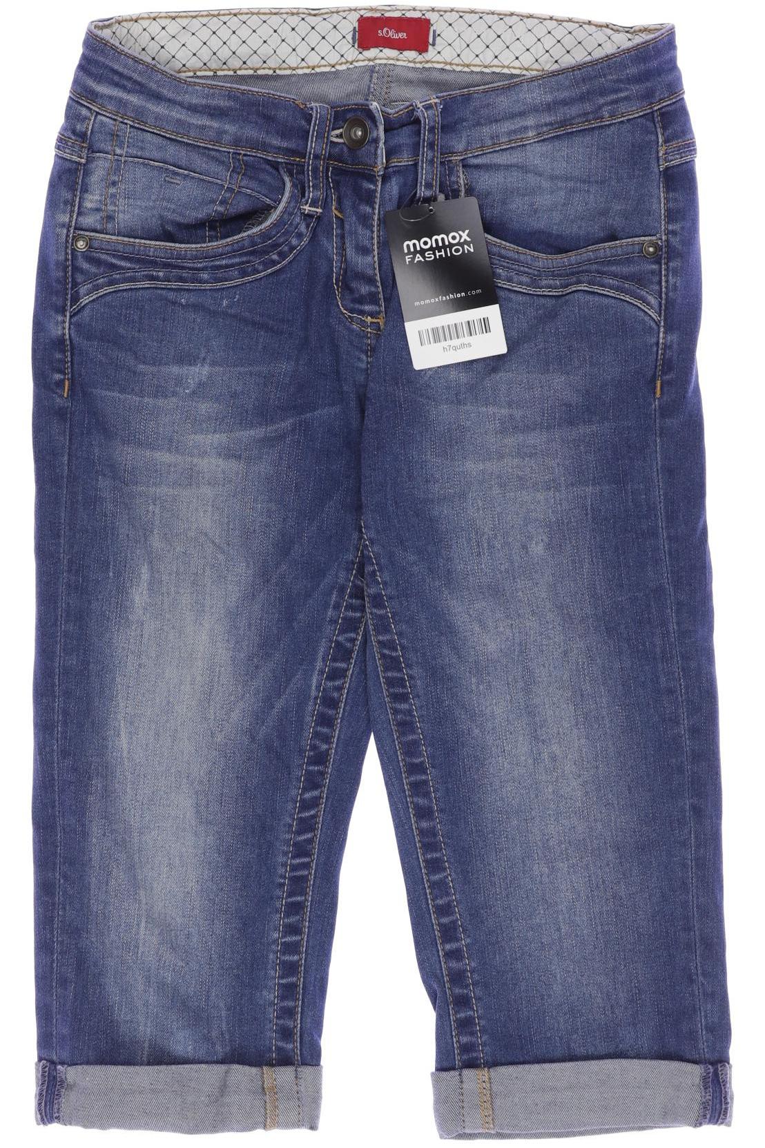 

s.Oliver Damen Shorts, blau, Gr. 152