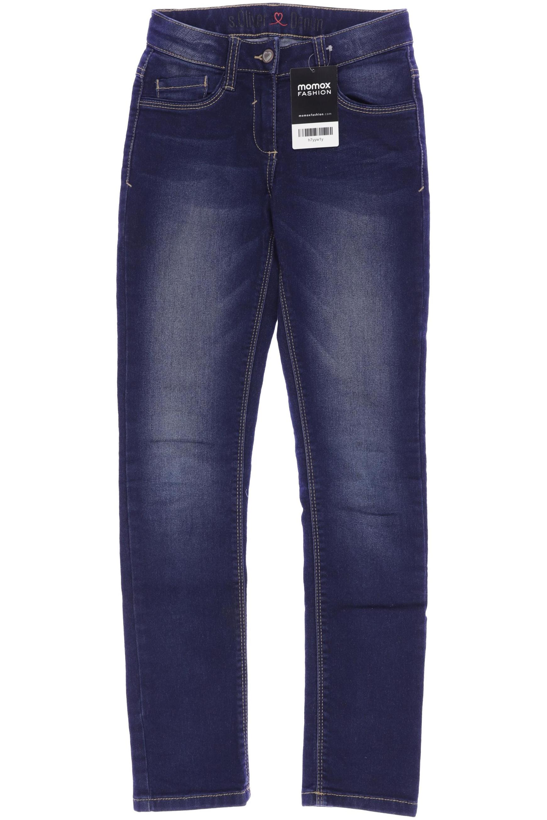 

s.Oliver Damen Jeans, marineblau, Gr. 134