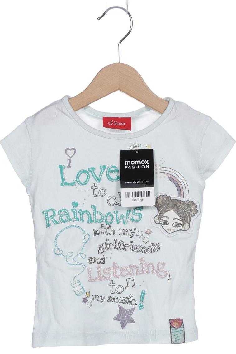 

s.Oliver Mädchen T-Shirt, weiß