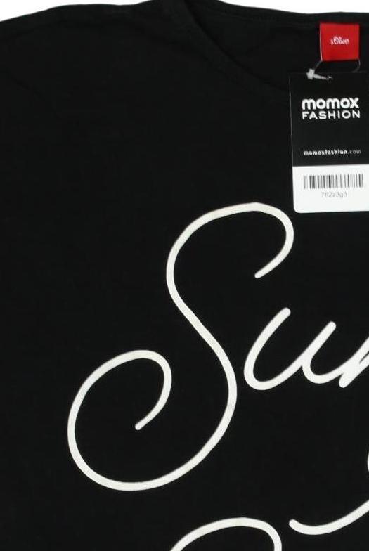 Thumbnail - s.Oliver Mädchen T-Shirt, schwarz, Gr. 176