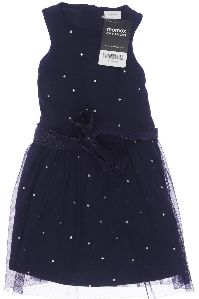 

s.Oliver Mädchen Kleid, marineblau