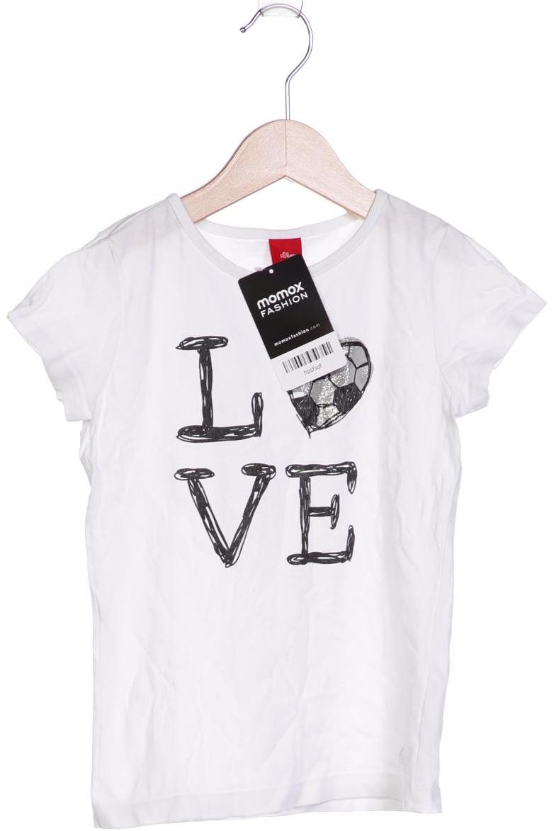 

s.Oliver Mädchen T-Shirt, weiß