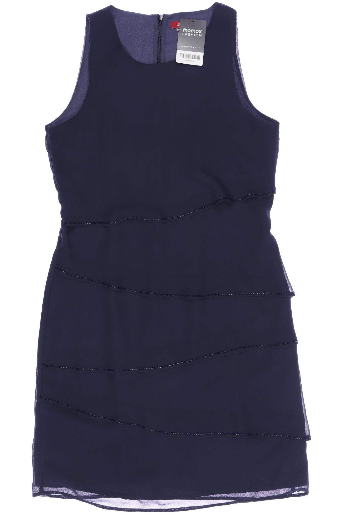 

s.Oliver Mädchen Kleid, marineblau