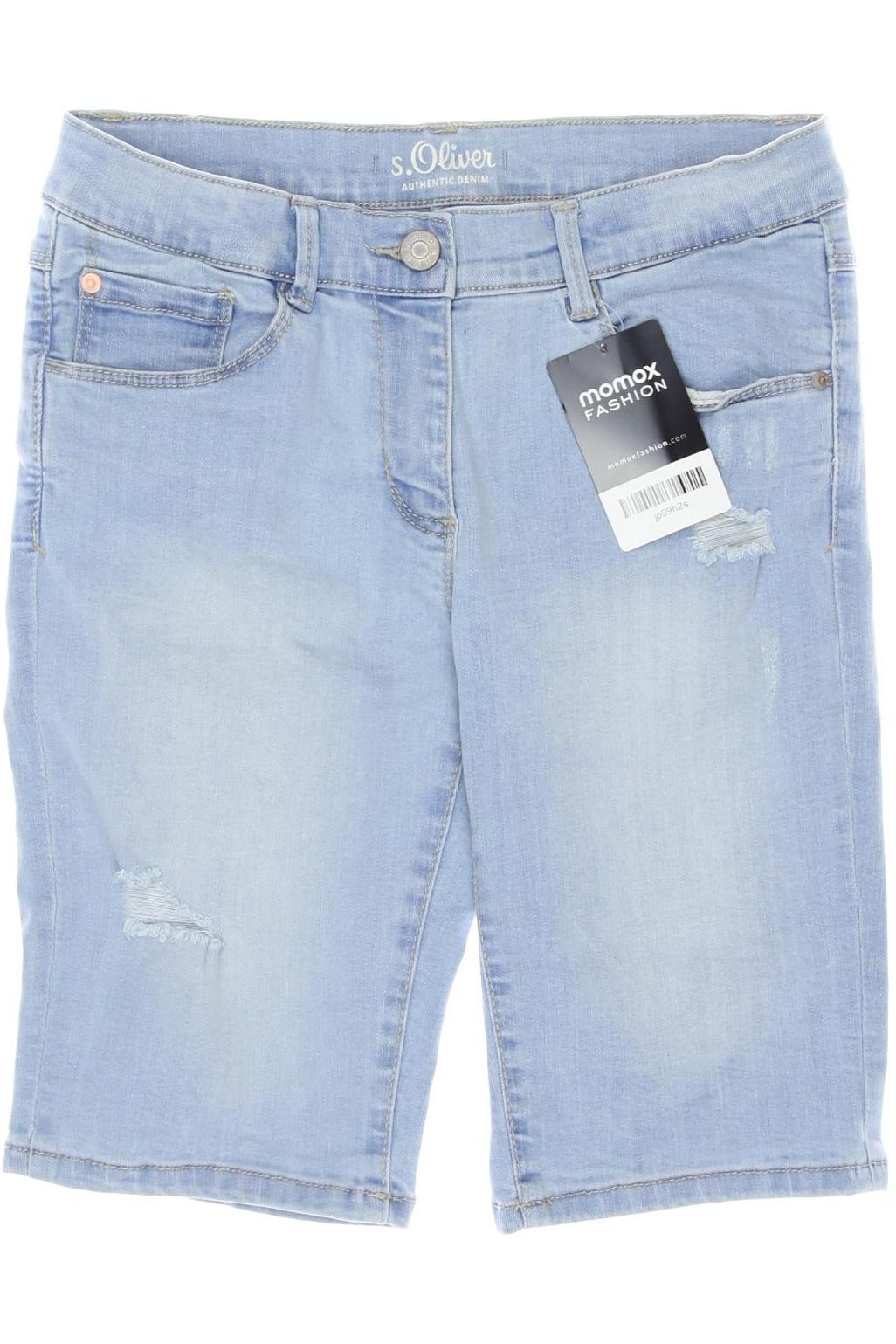 

s.Oliver Damen Shorts, blau, Gr. 164