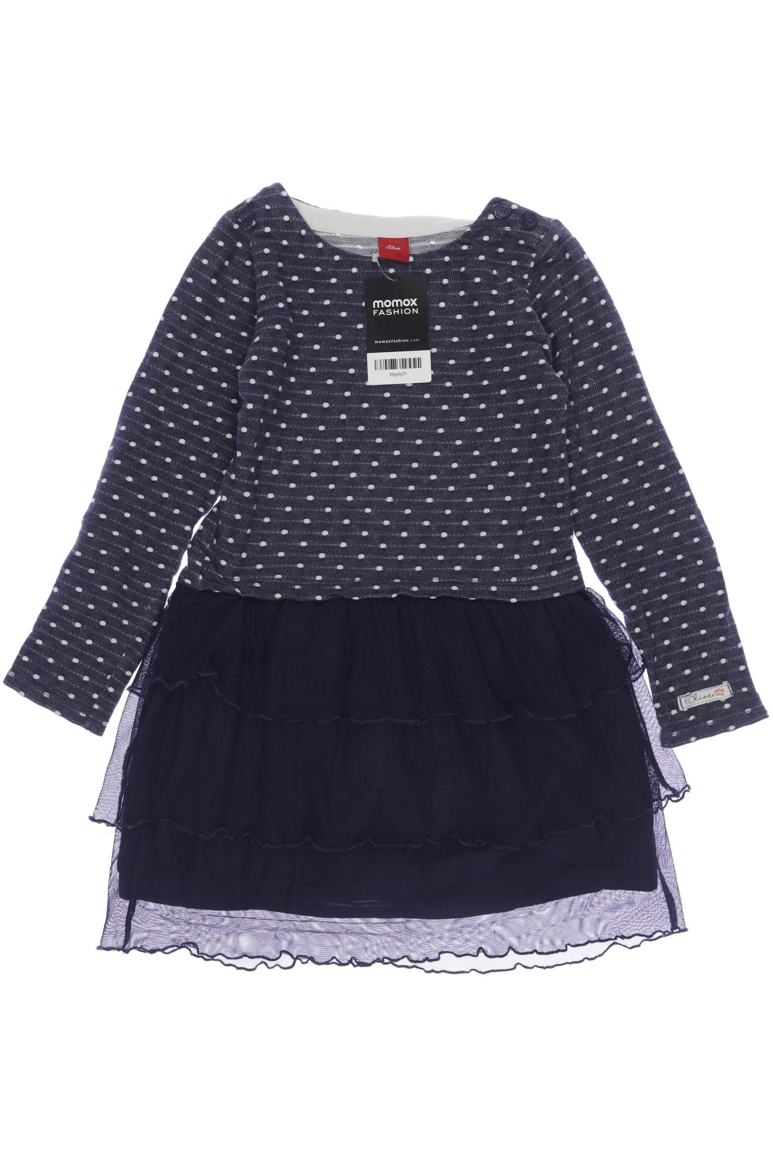 

s.Oliver Mädchen Kleid, marineblau