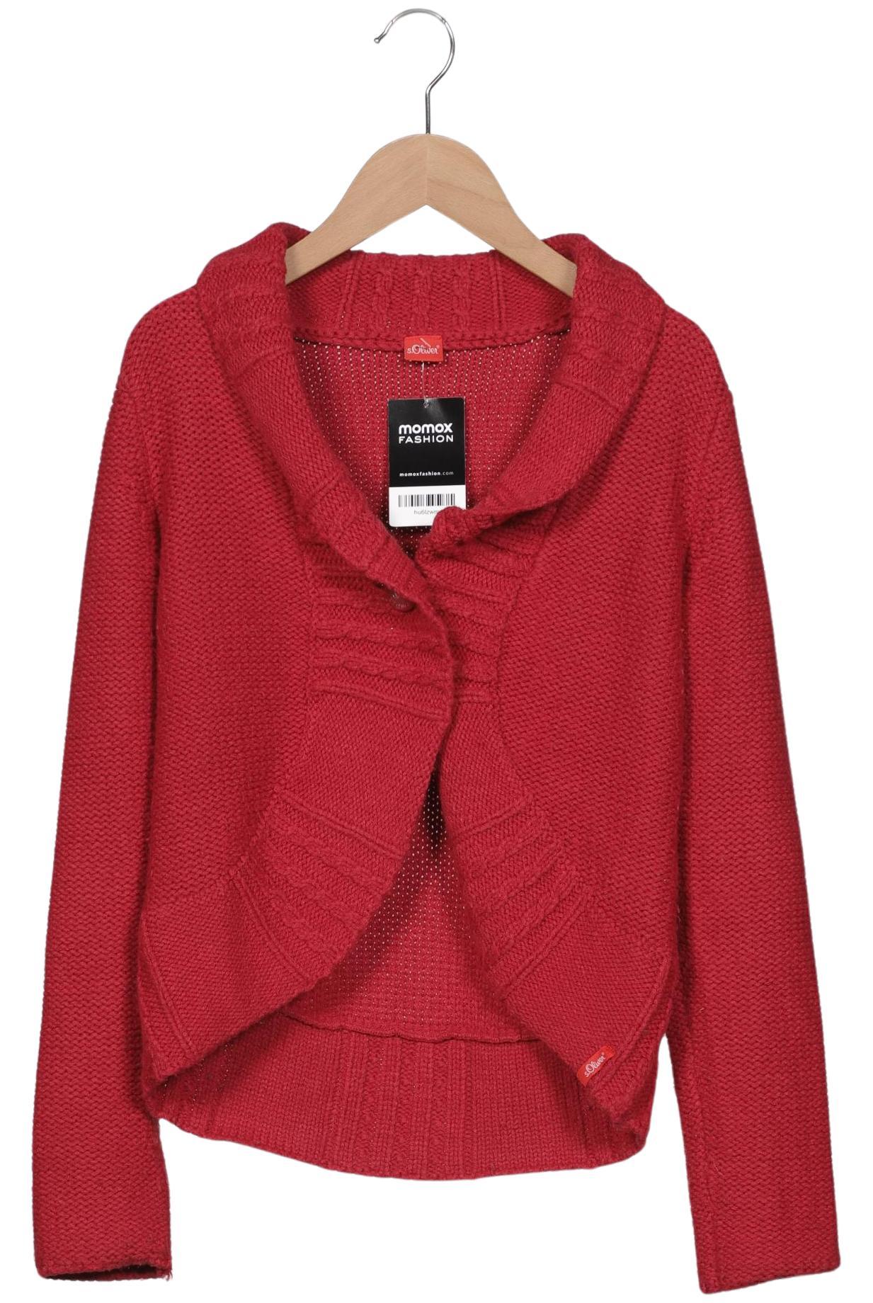 

s.Oliver Damen Strickjacke, rot, Gr. 164