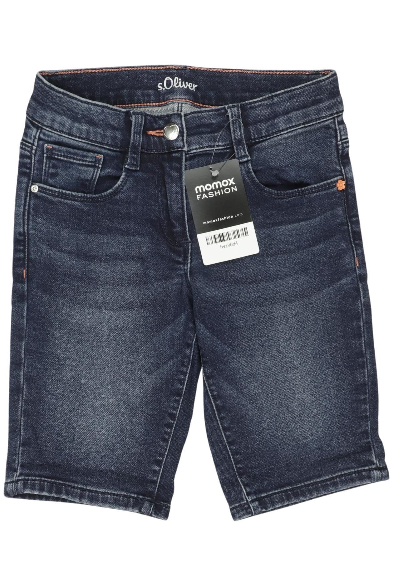 

s.Oliver Damen Shorts, marineblau, Gr. 134