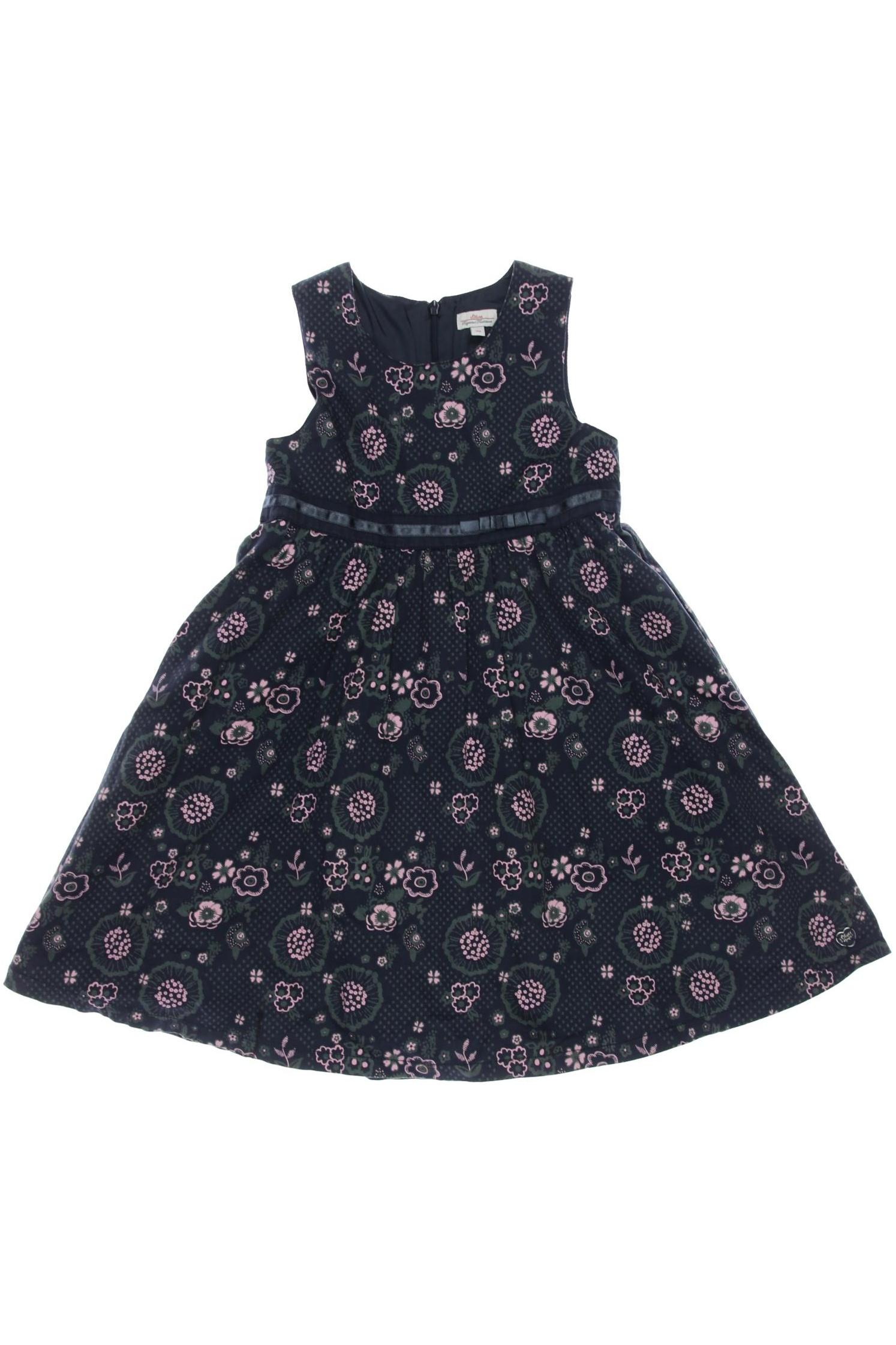 

s.Oliver Mädchen Kleid, marineblau, Gr. 122