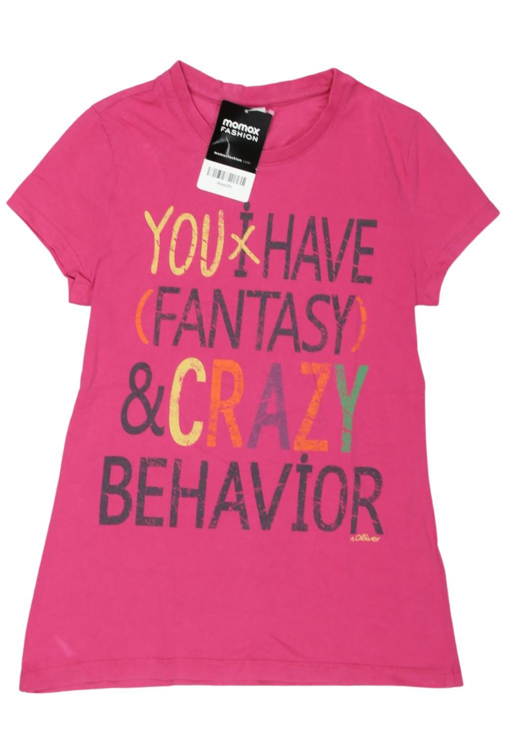 

s.Oliver Damen T-Shirt, pink, Gr. 152
