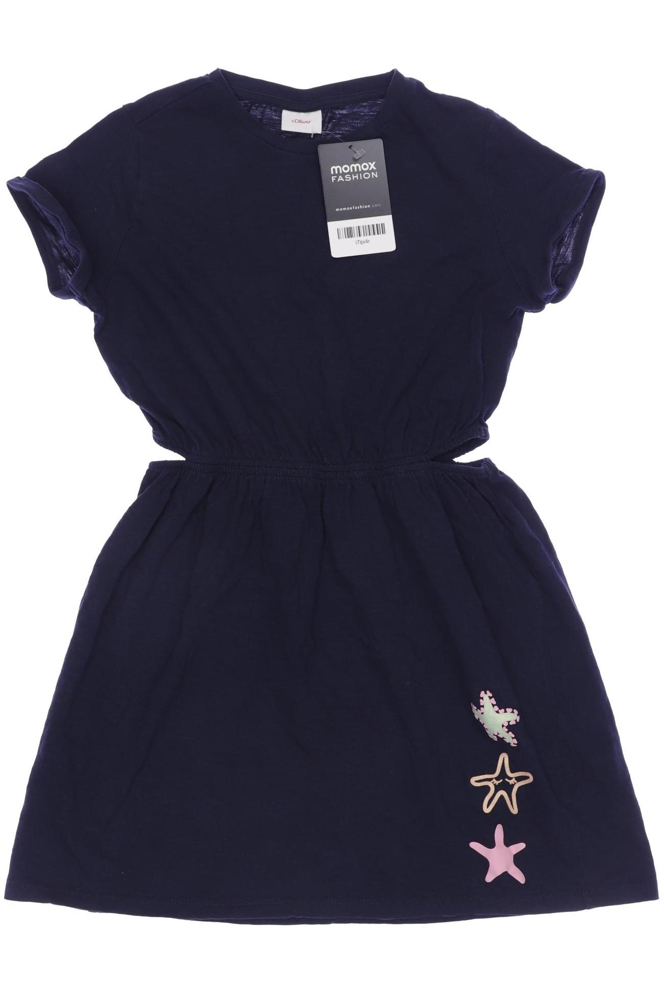 

s.Oliver Damen Kleid, marineblau, Gr. 122
