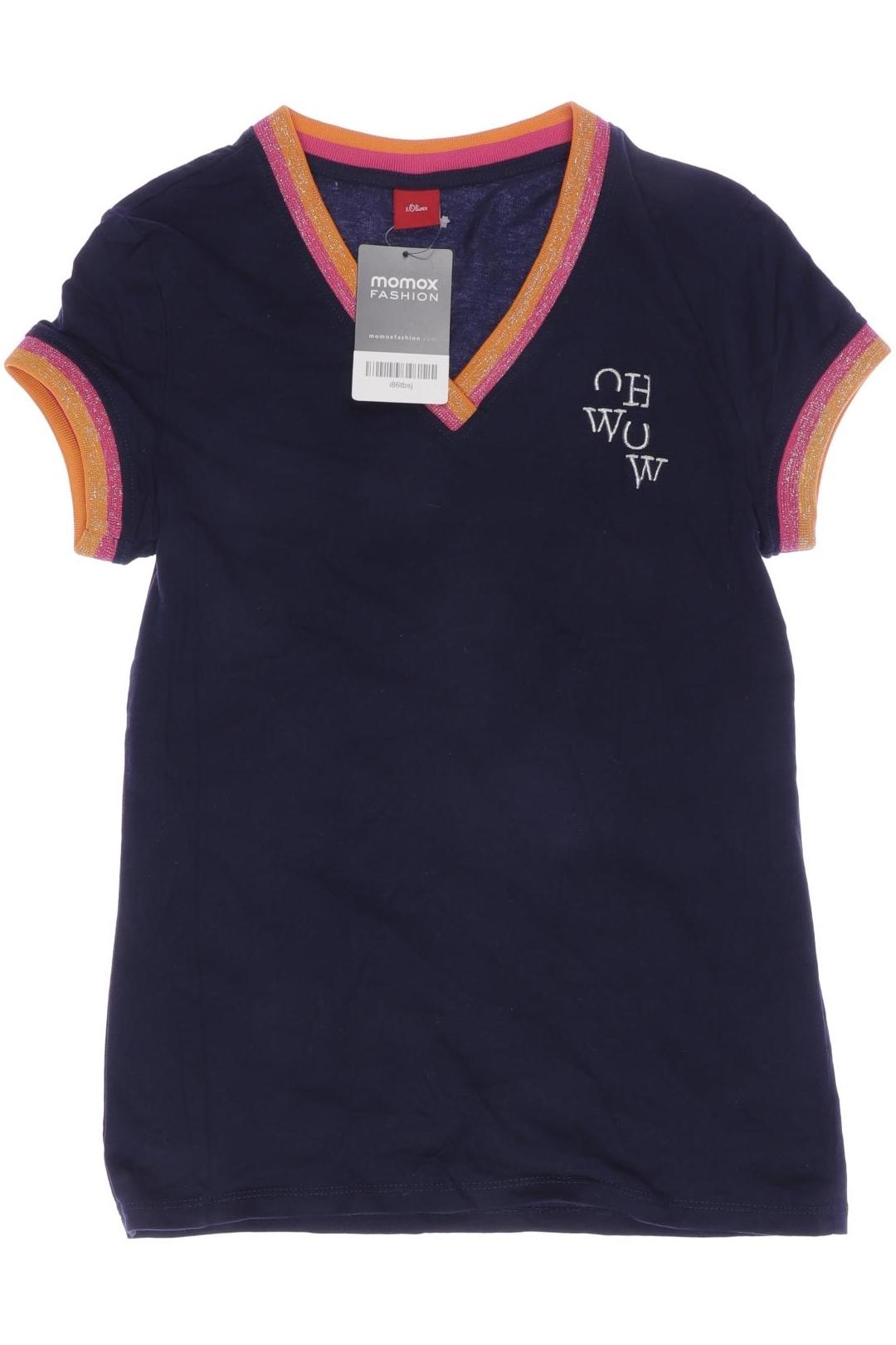 

s.Oliver Damen T-Shirt, marineblau, Gr. 164