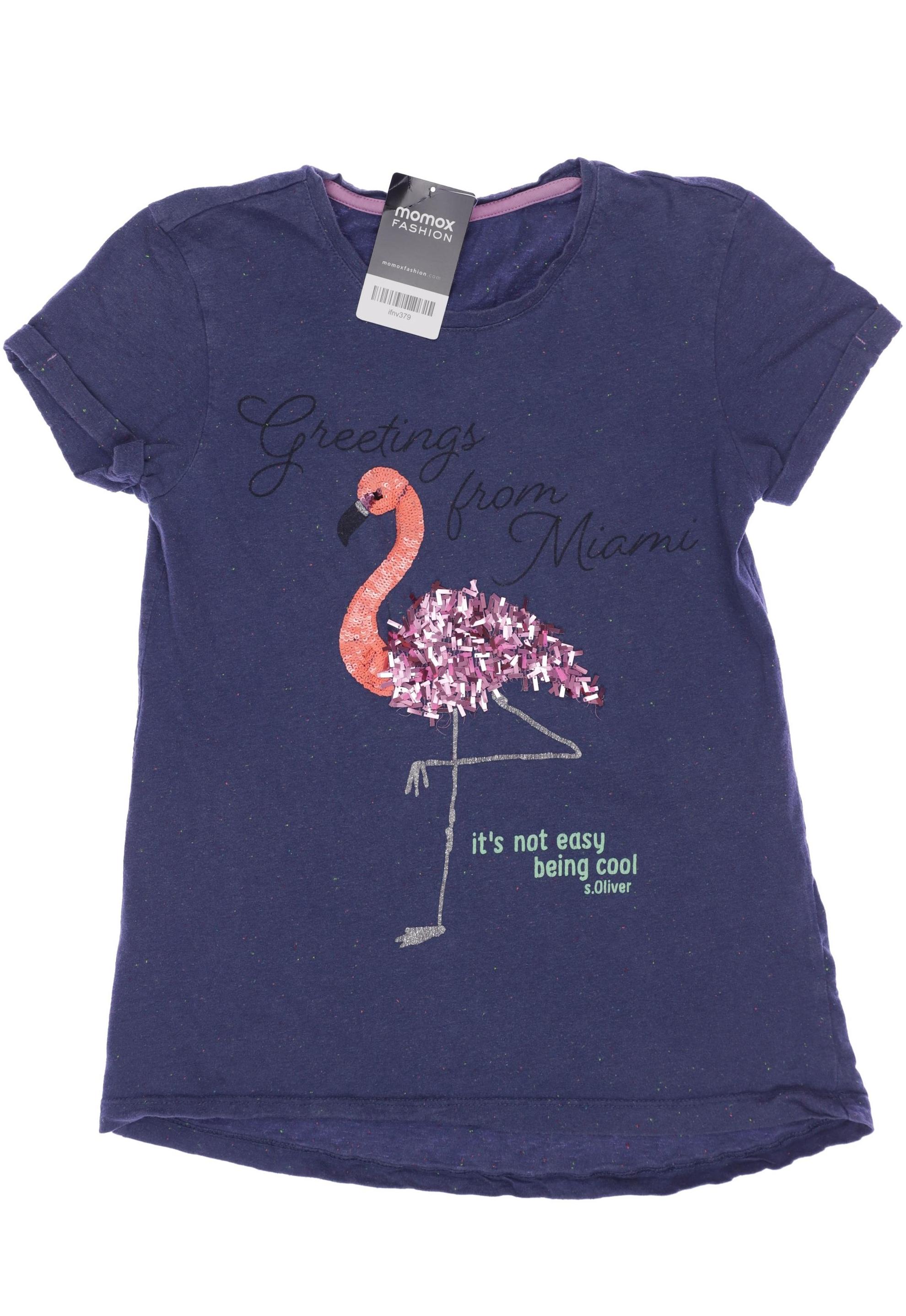 

s.Oliver Damen T-Shirt, blau, Gr. 164