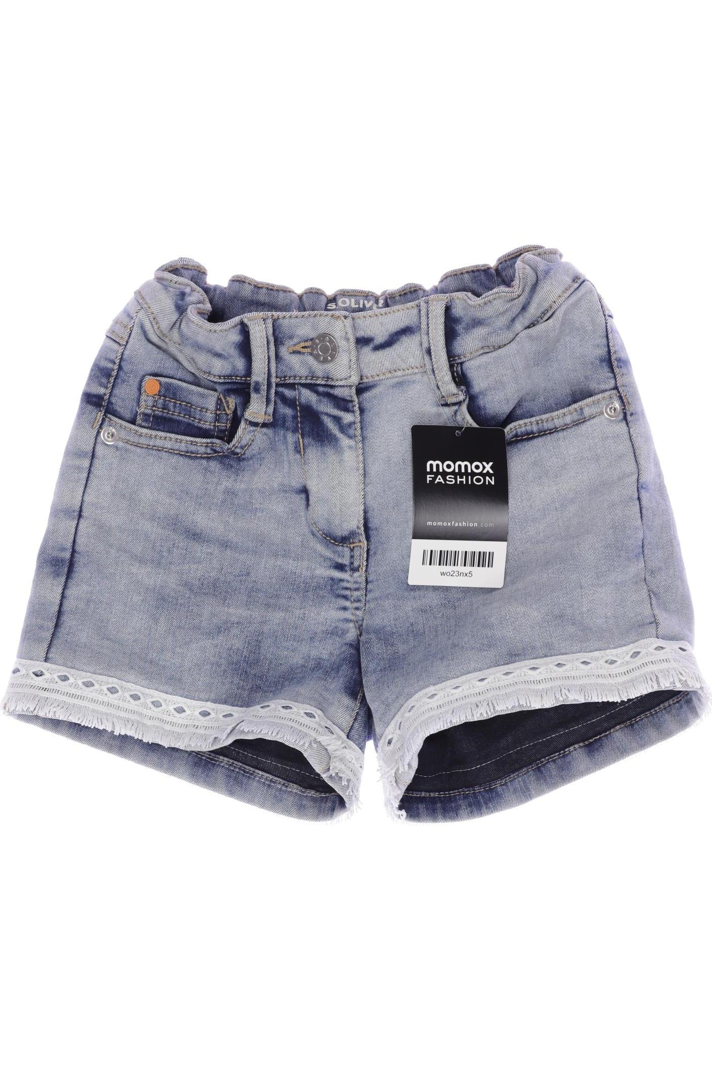 

s.Oliver Damen Shorts, blau, Gr. 140