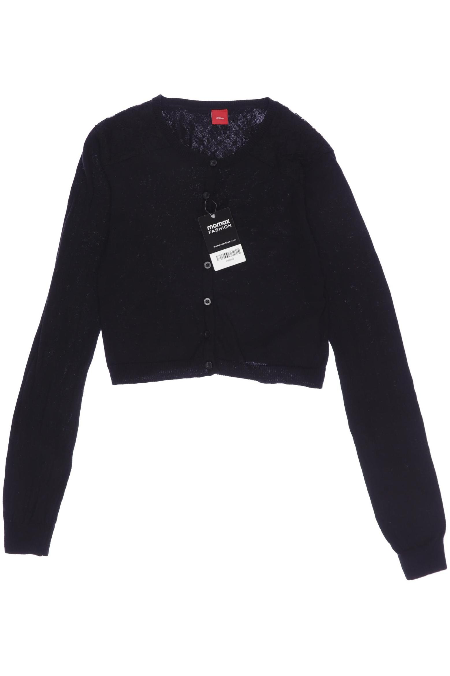 

s.Oliver Mädchen Strickjacke, schwarz