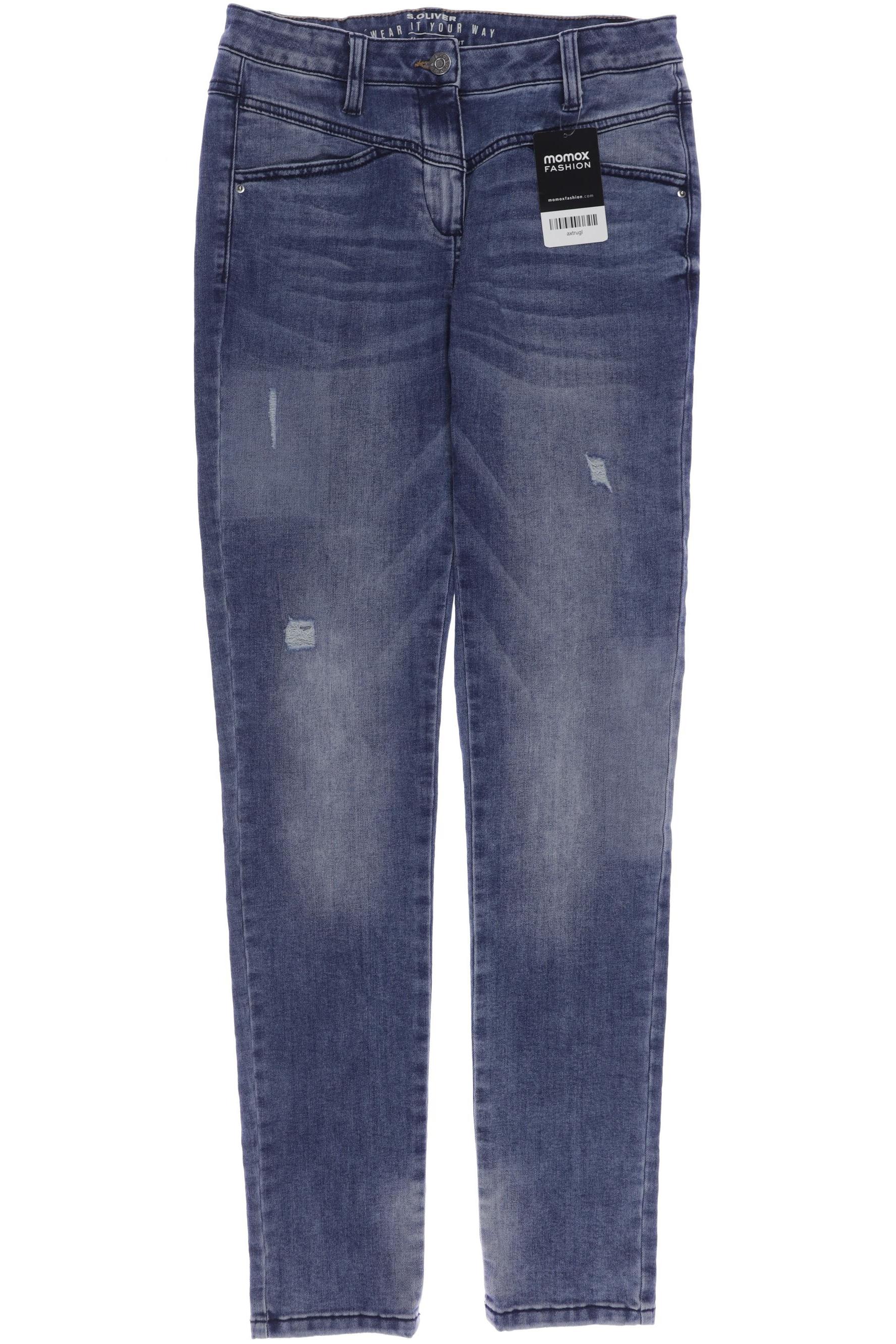 

s.Oliver Damen Jeans, blau, Gr. 170