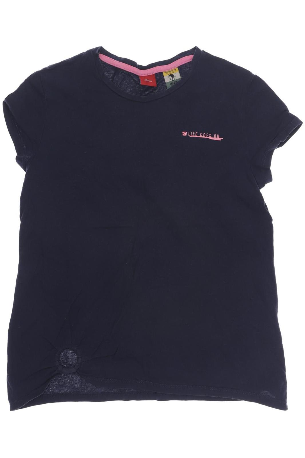 

s.Oliver Damen T-Shirt, marineblau, Gr. 152
